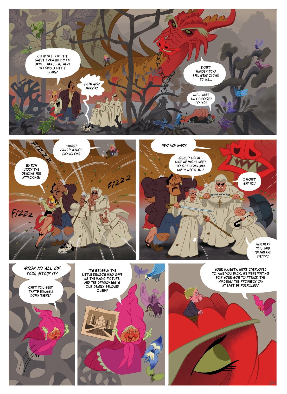 Read online Brussli: Way of the Dragon Boy comic -  Issue # TPB 3 - 37