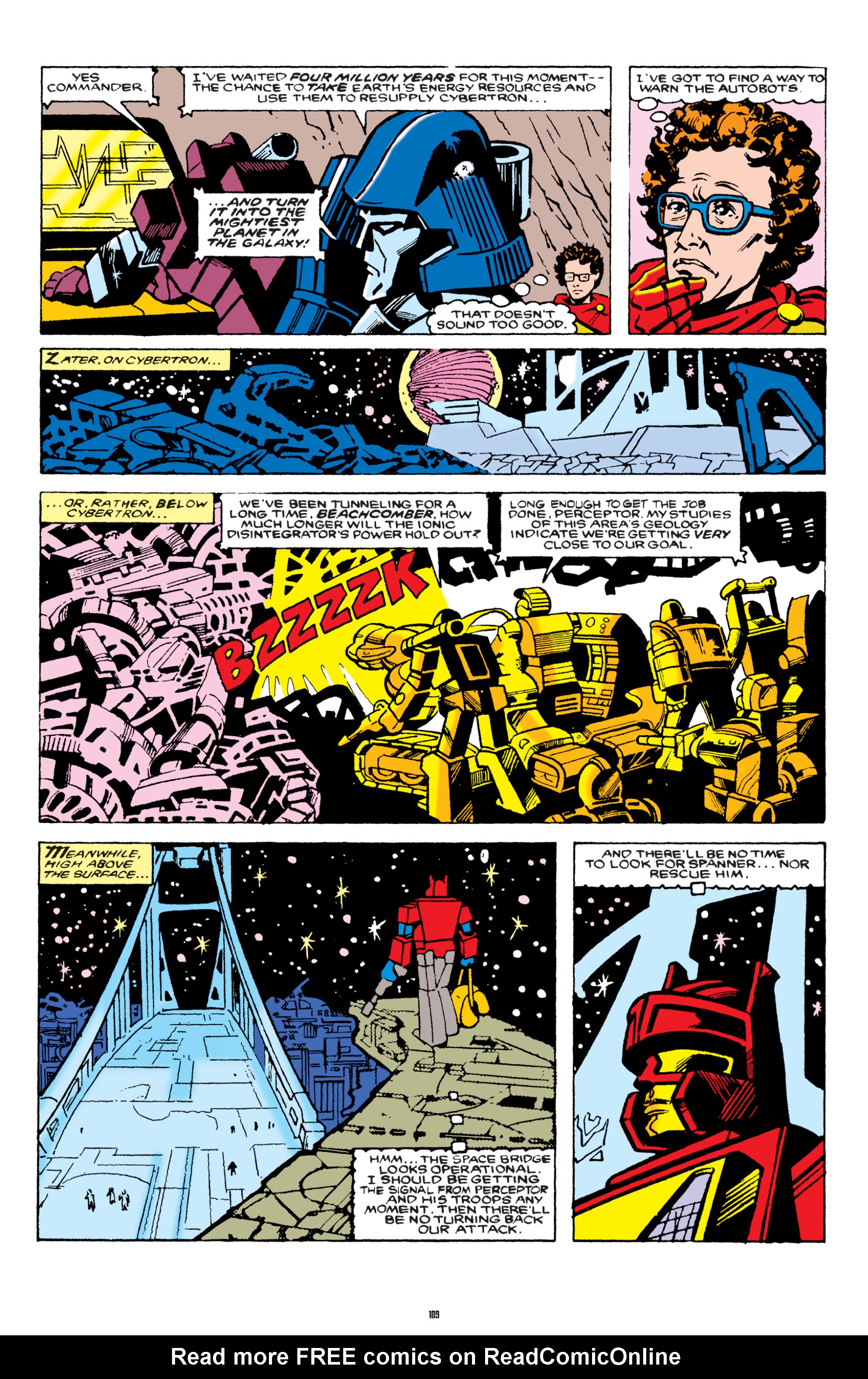 Read online The Transformers Classics comic -  Issue # TPB 2 - 110