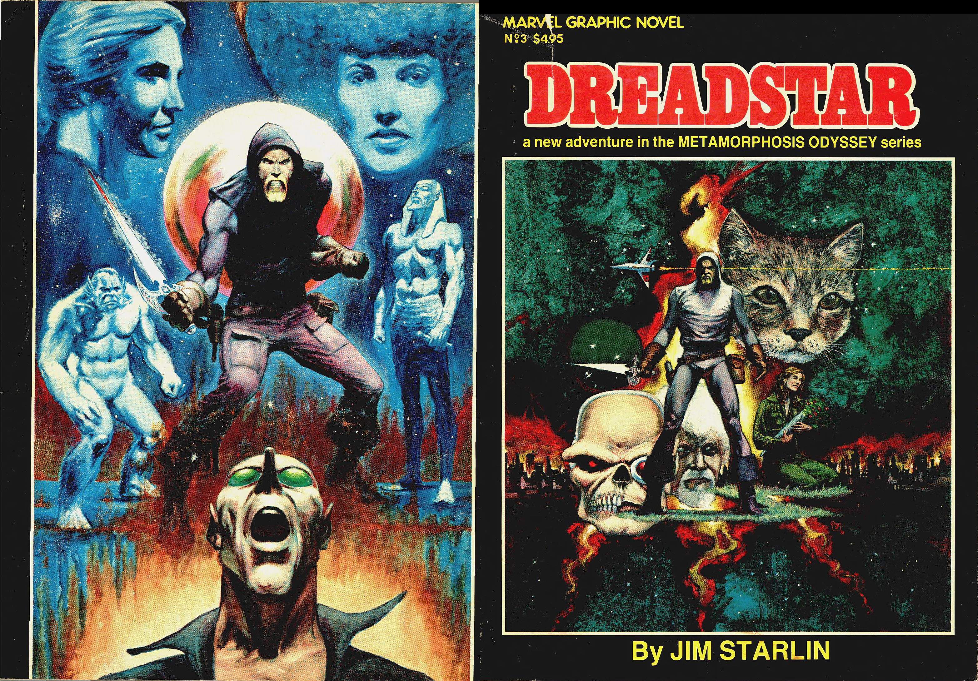 Read online Marvel Graphic Novel comic -  Issue #3 - Dreadstar - 1
