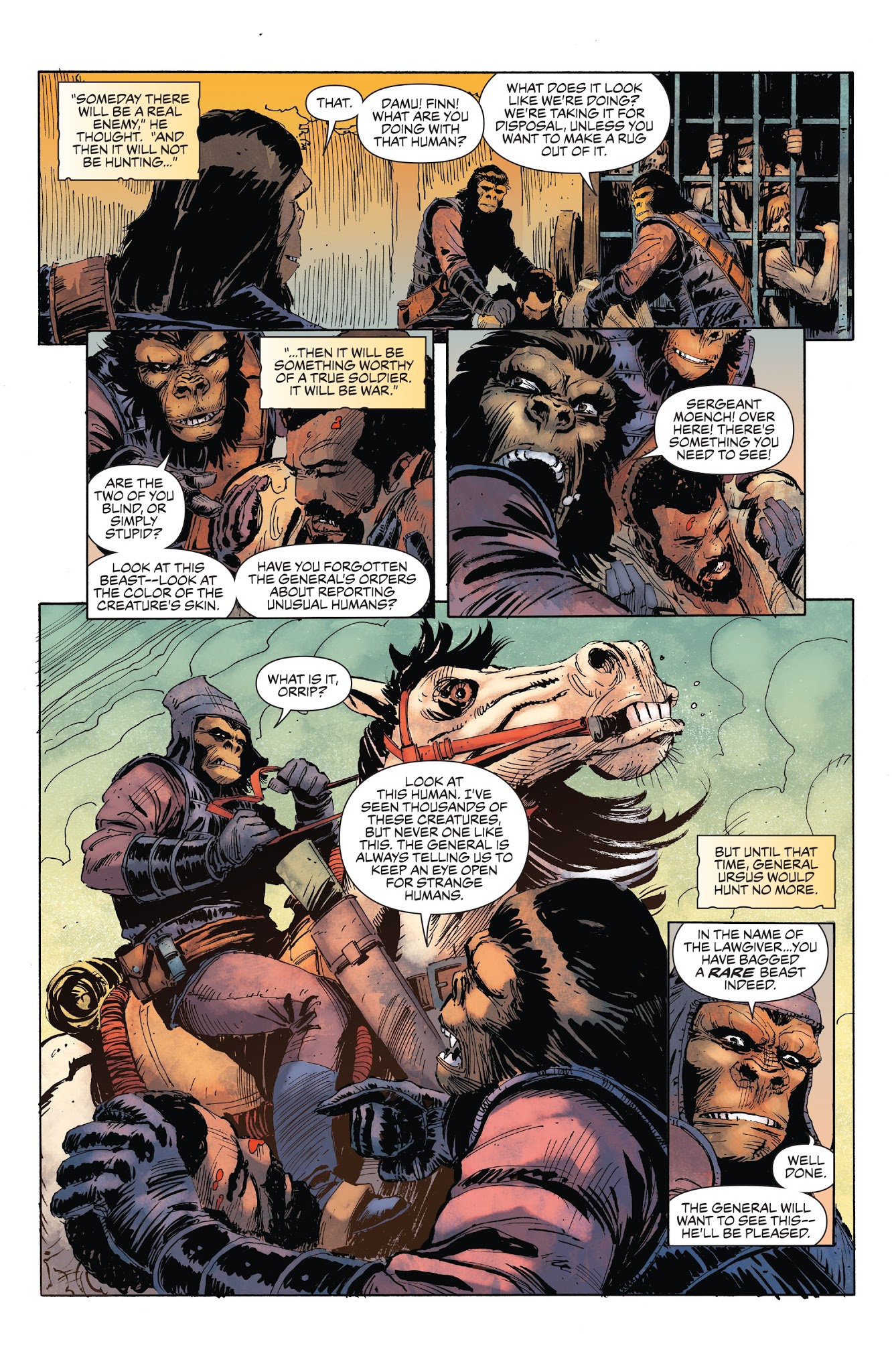 Read online Planet of the Apes: Ursus comic -  Issue #1 - 6