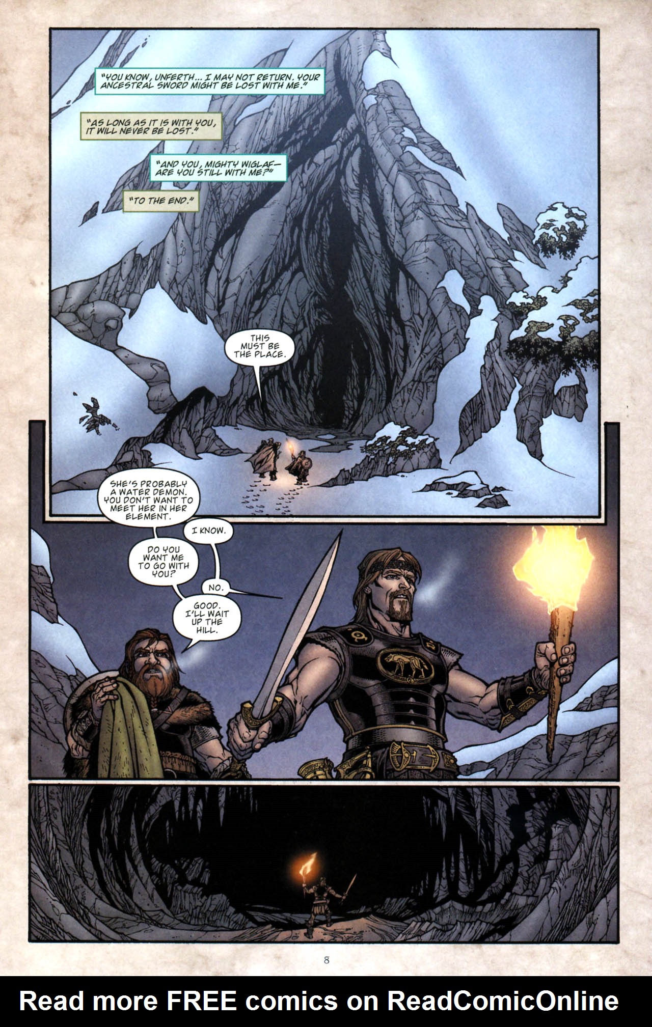 Read online Beowulf (2007) comic -  Issue #3 - 10