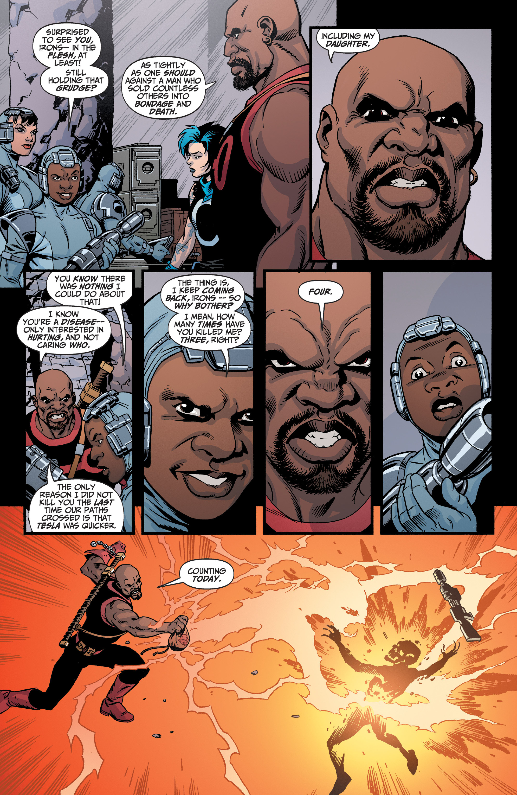 Read online Section Zero (2019) comic -  Issue #6 - 17