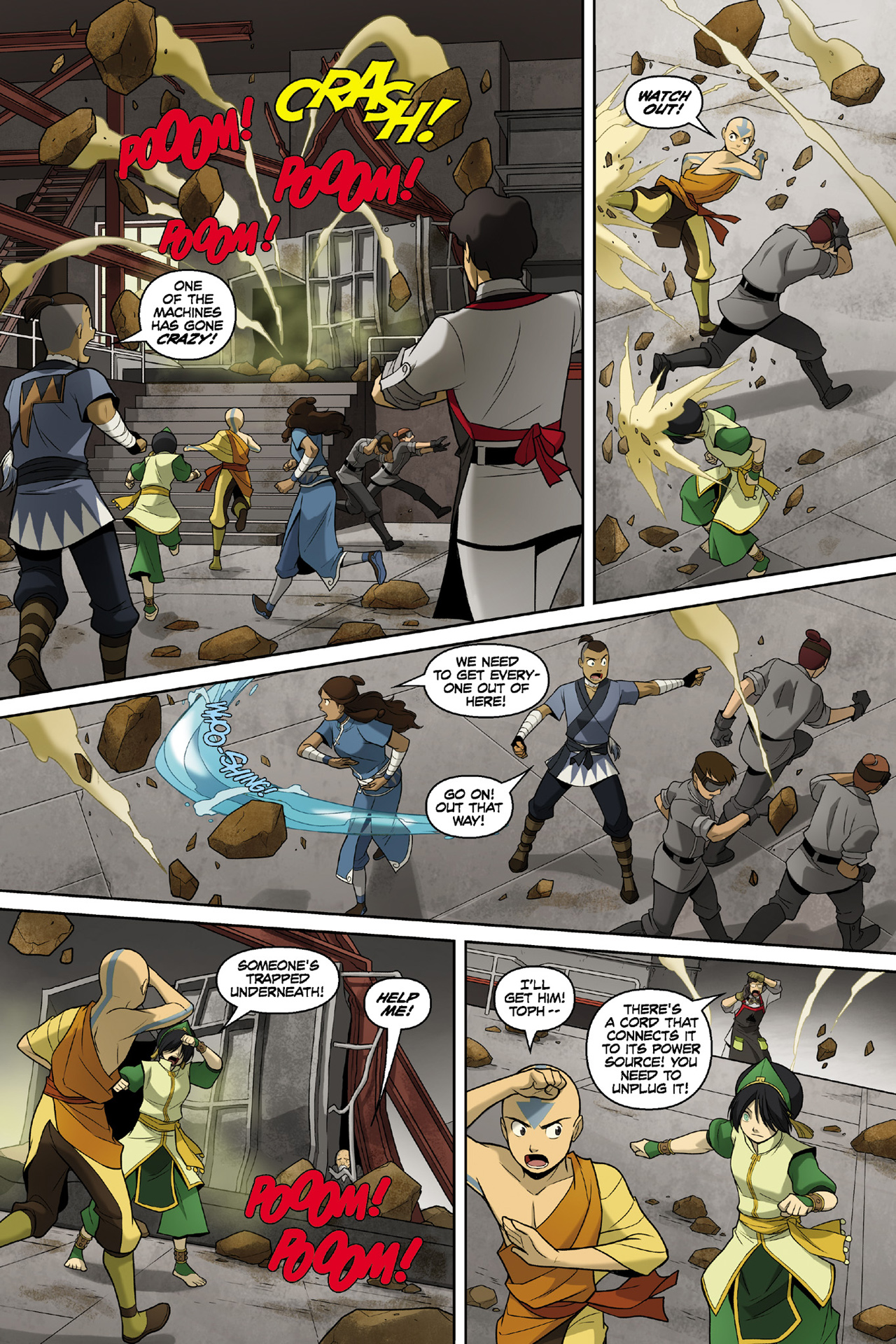 Read online Nickelodeon Avatar: The Last Airbender - The Rift comic -  Issue # Part 1 - 71