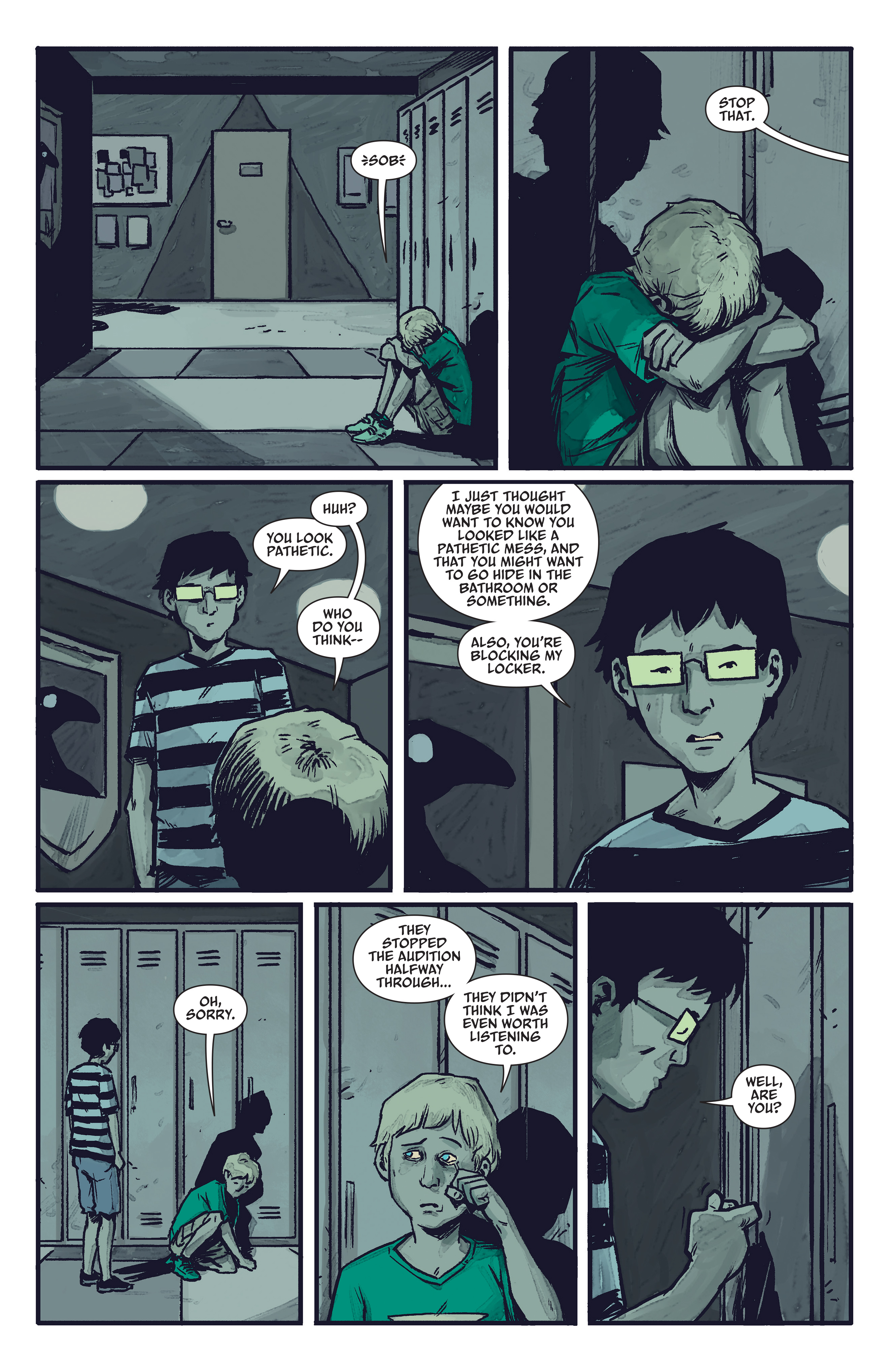 Read online The Woods comic -  Issue # _Yearbook Edition 2 (Part 2) - 7