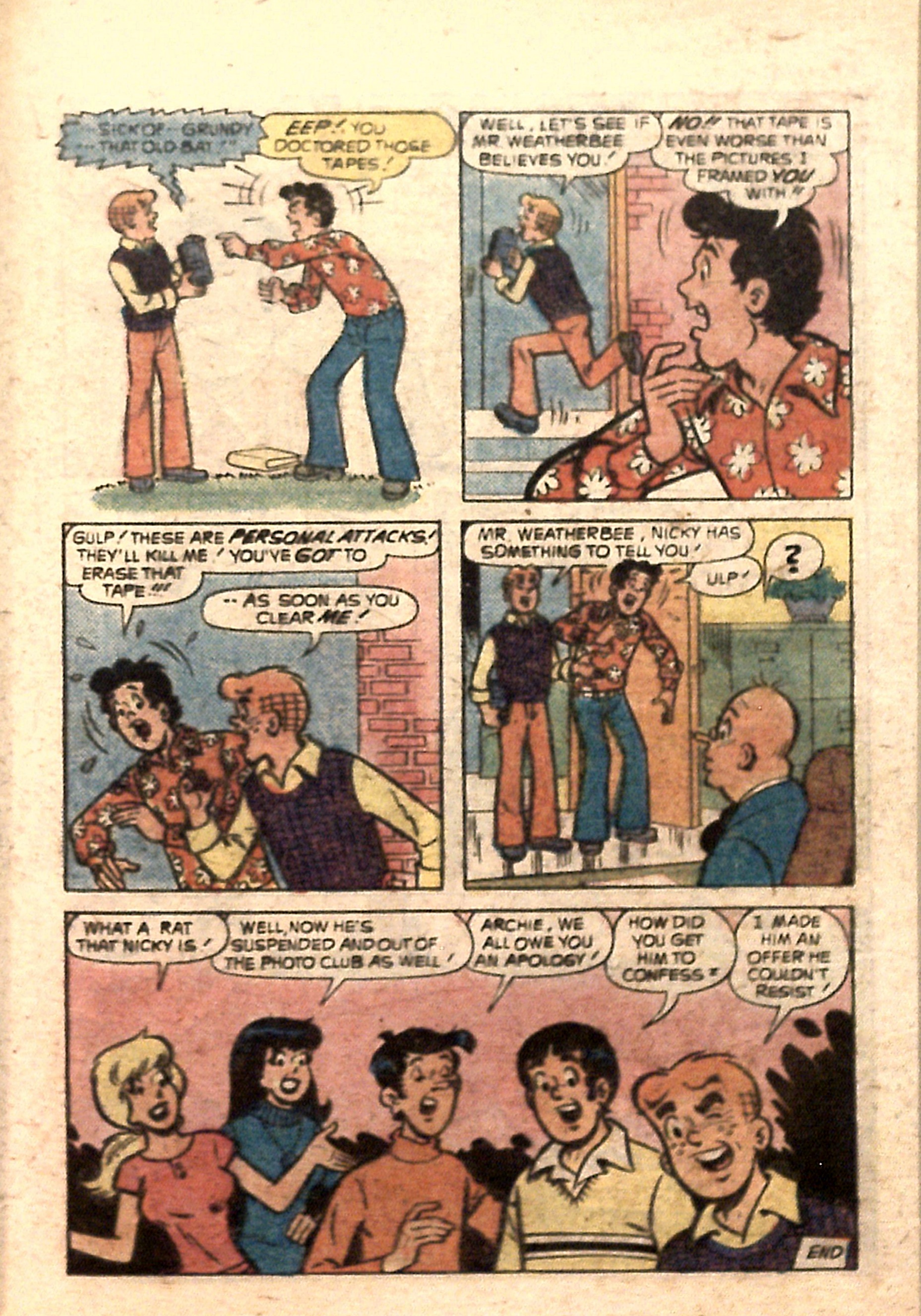 Read online Archie...Archie Andrews, Where Are You? Digest Magazine comic -  Issue #18 - 33