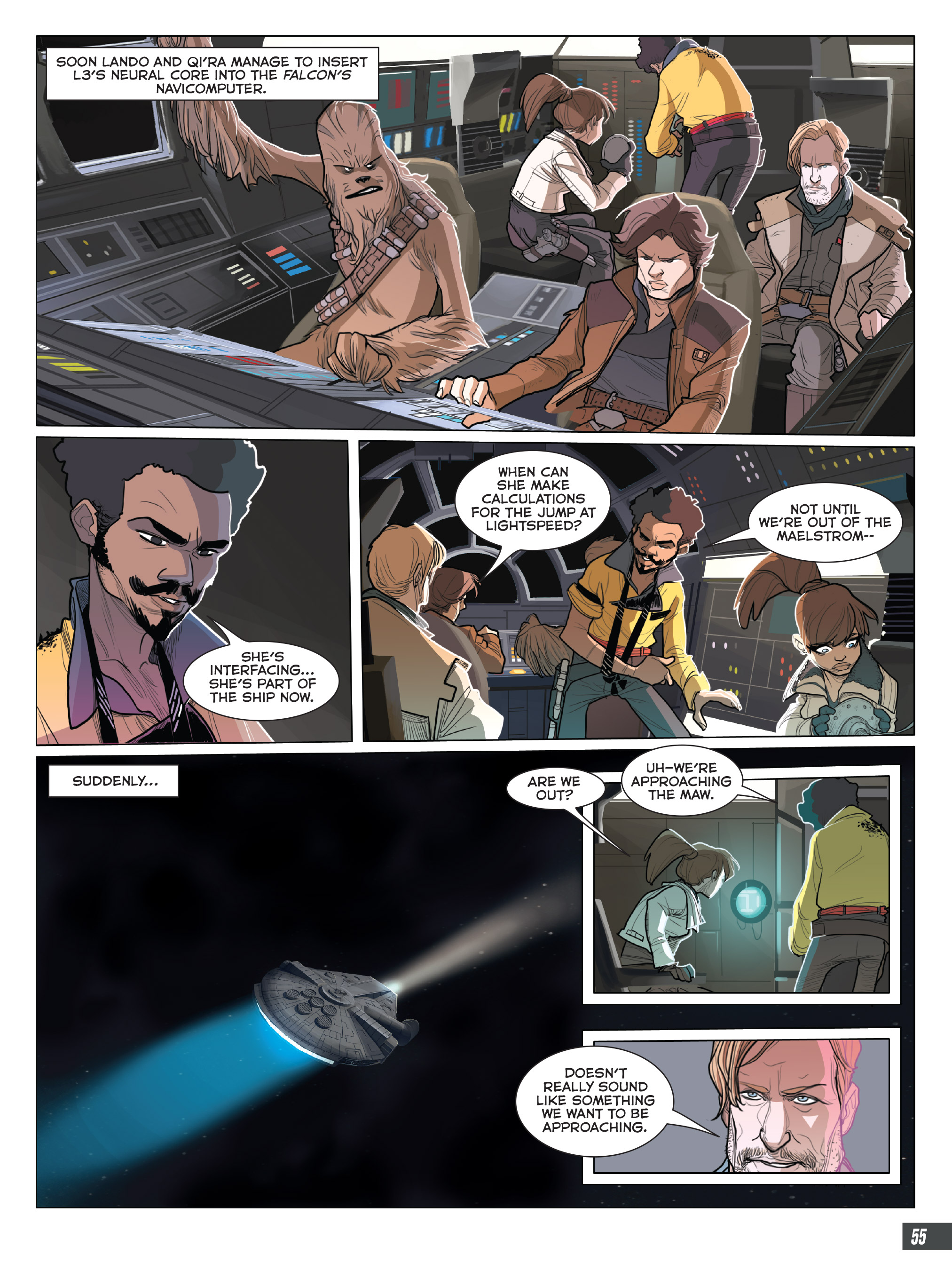 Read online Star Wars: Solo Graphic Novel Adaptation comic -  Issue # TPB - 54