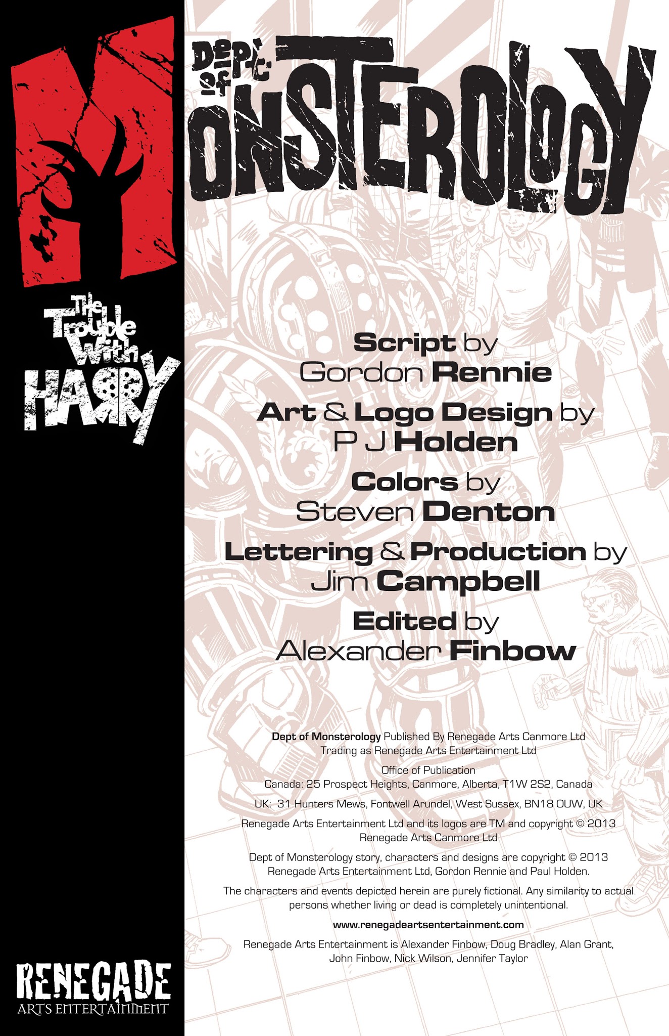 Read online Dept of Monsterology comic -  Issue #5 - 2