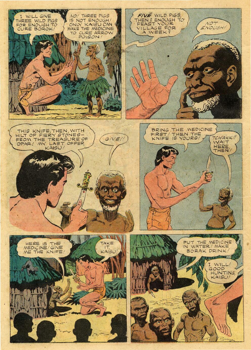 Read online Tarzan (1948) comic -  Issue #76 - 26