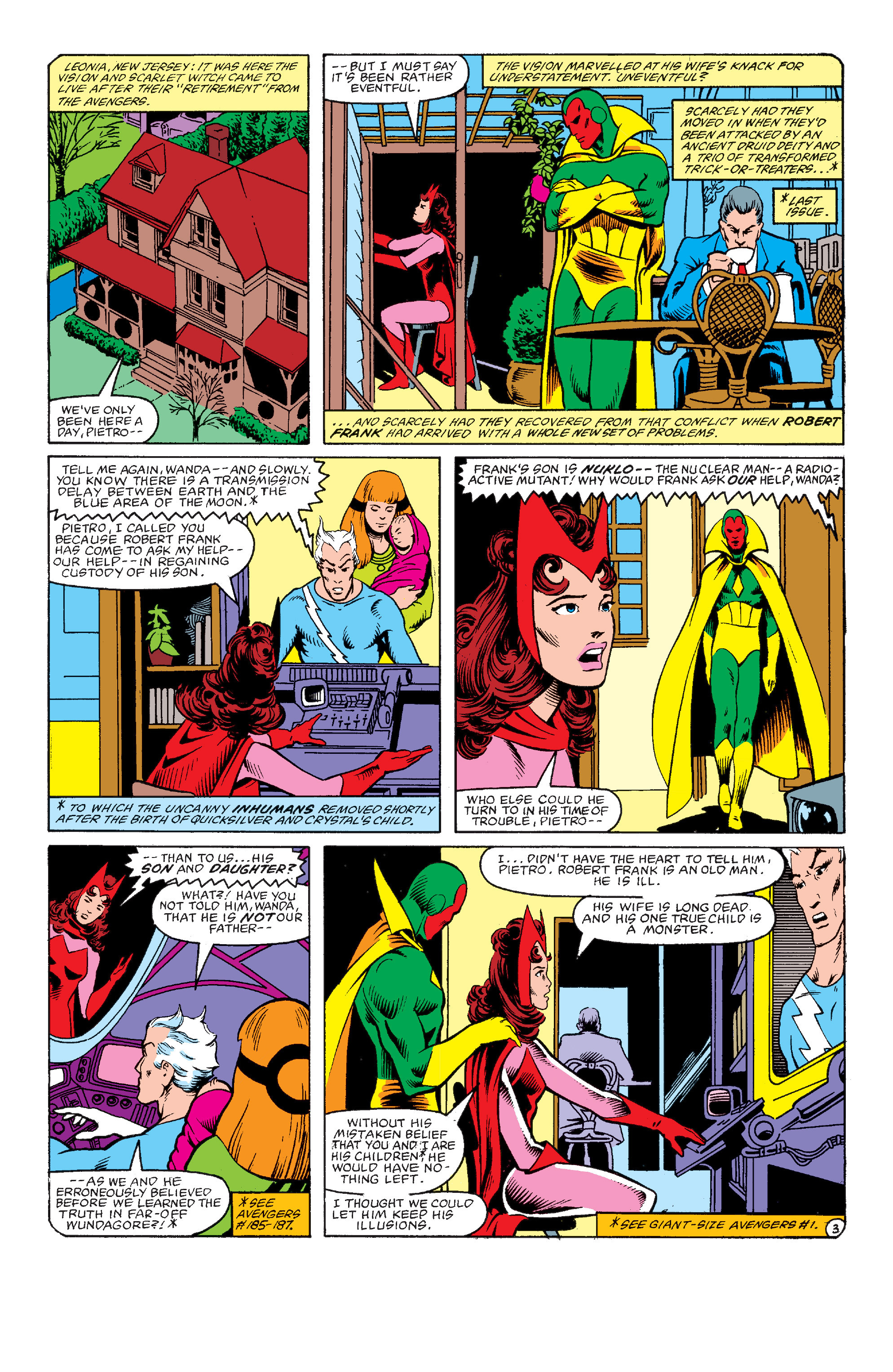 Read online The Vision and the Scarlet Witch (1982) comic -  Issue #2 - 4