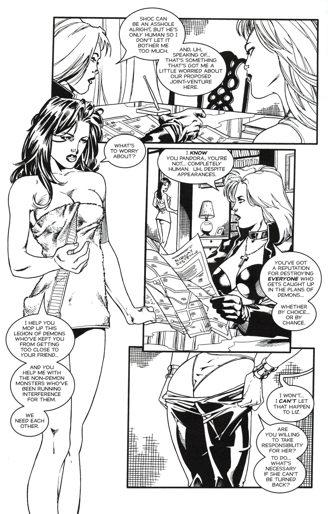 Read online Pandora/Shotgun Mary comic -  Issue # Full - 13
