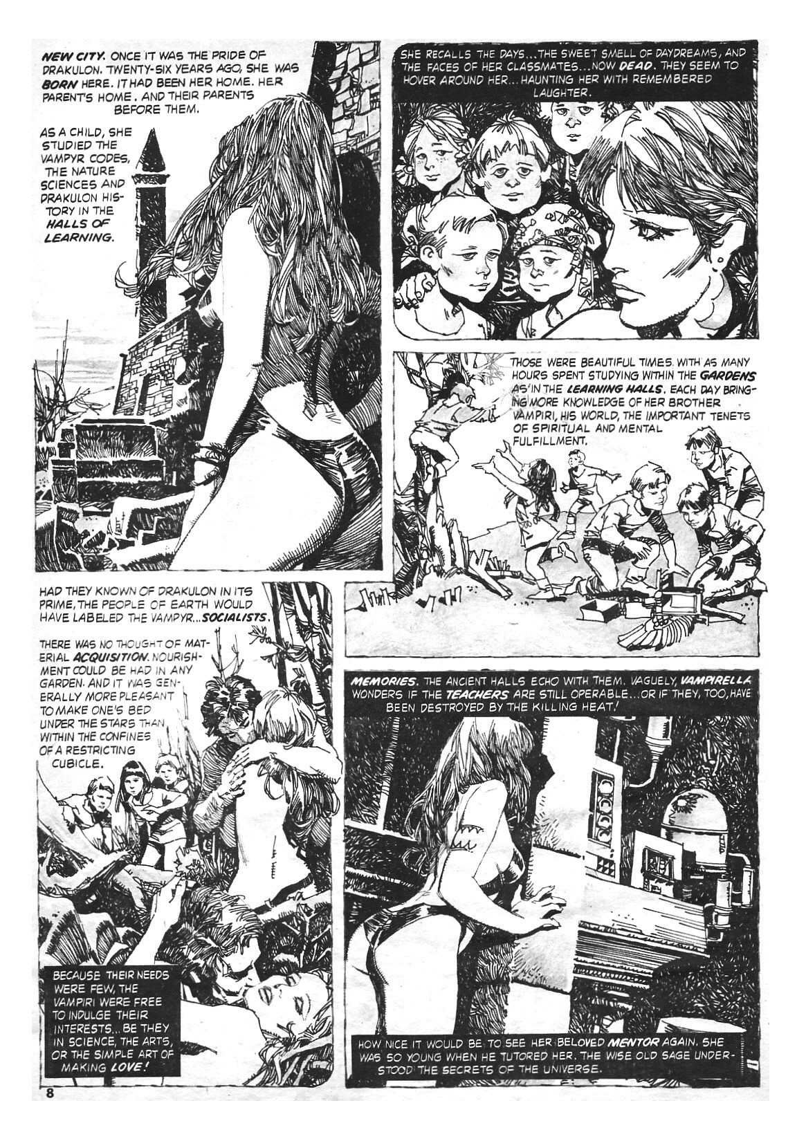 Read online Vampirella (1969) comic -  Issue #66 - 8