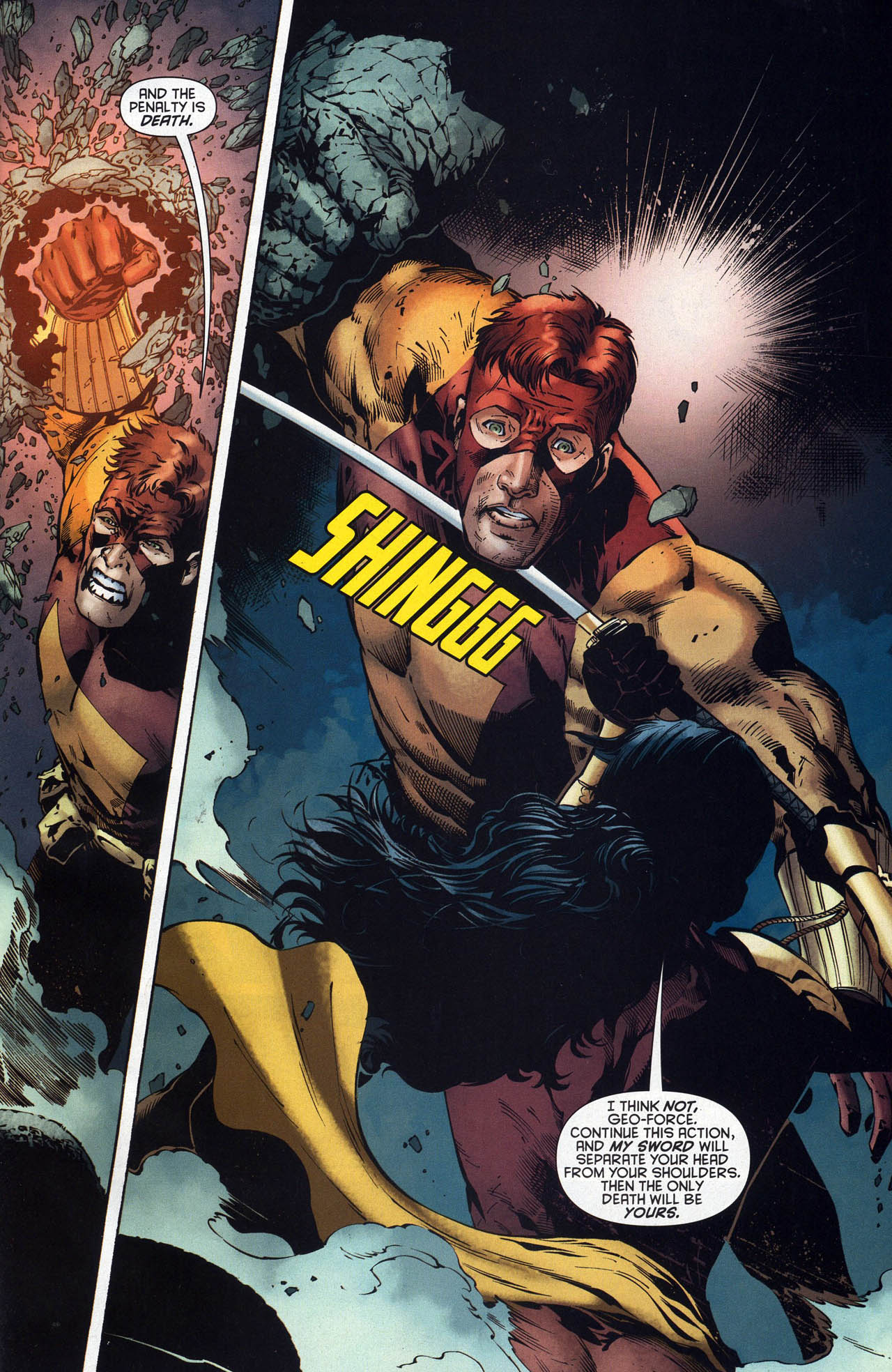 Read online The Outsiders (2009) comic -  Issue #28 - 20