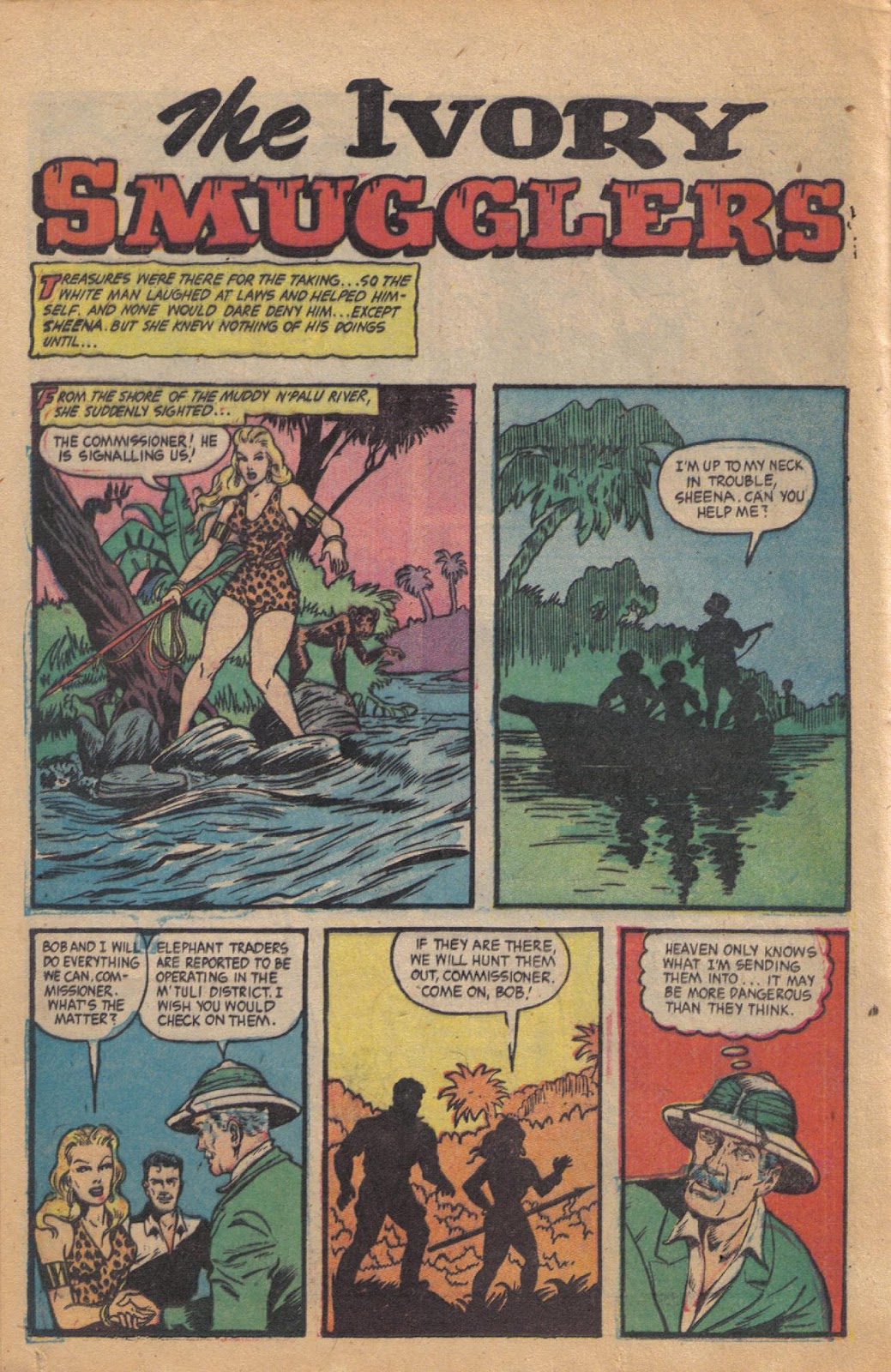 Sheena, Queen of the Jungle (1942) issue 18 - Page 14
