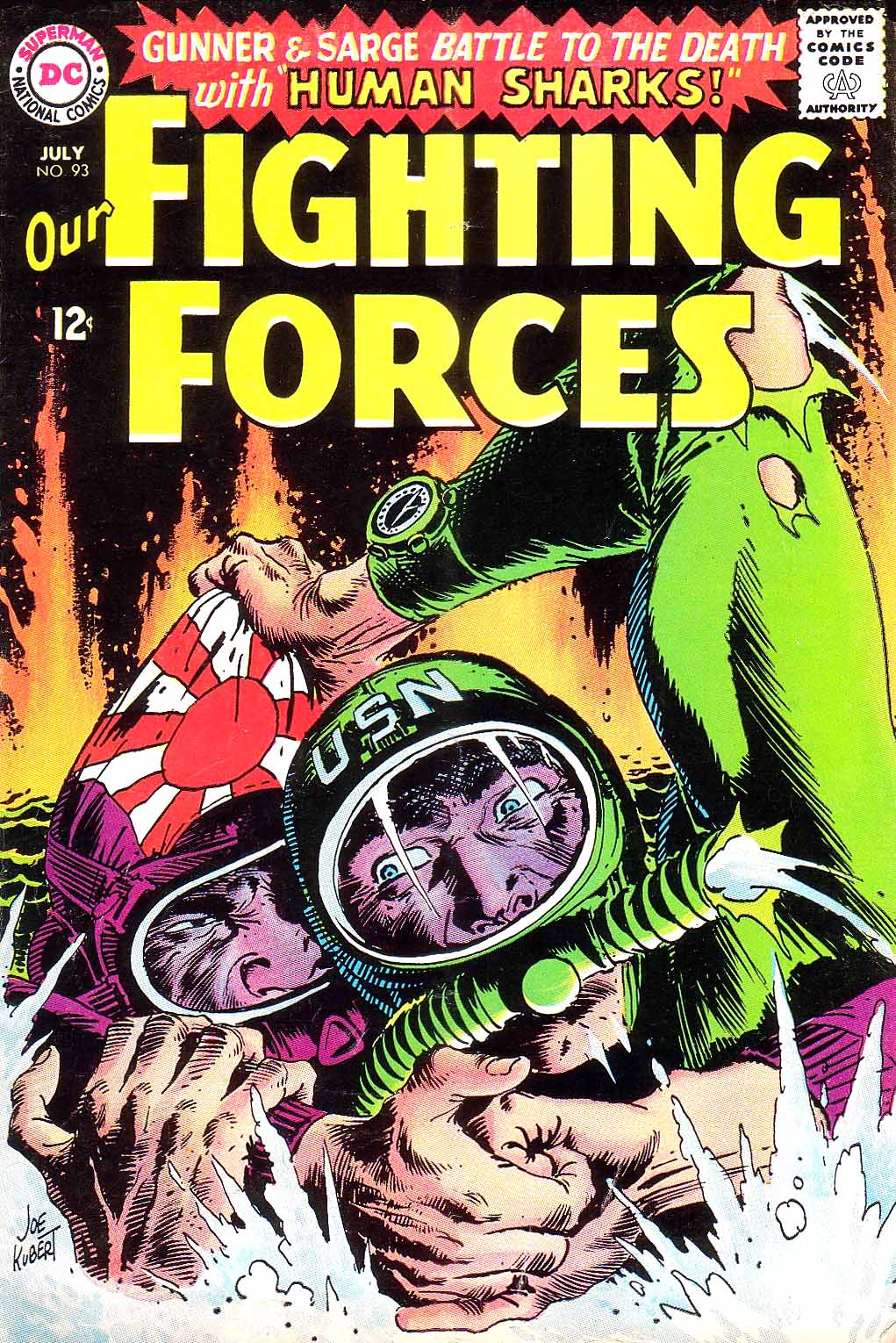 Read online Our Fighting Forces comic -  Issue #93 - 1