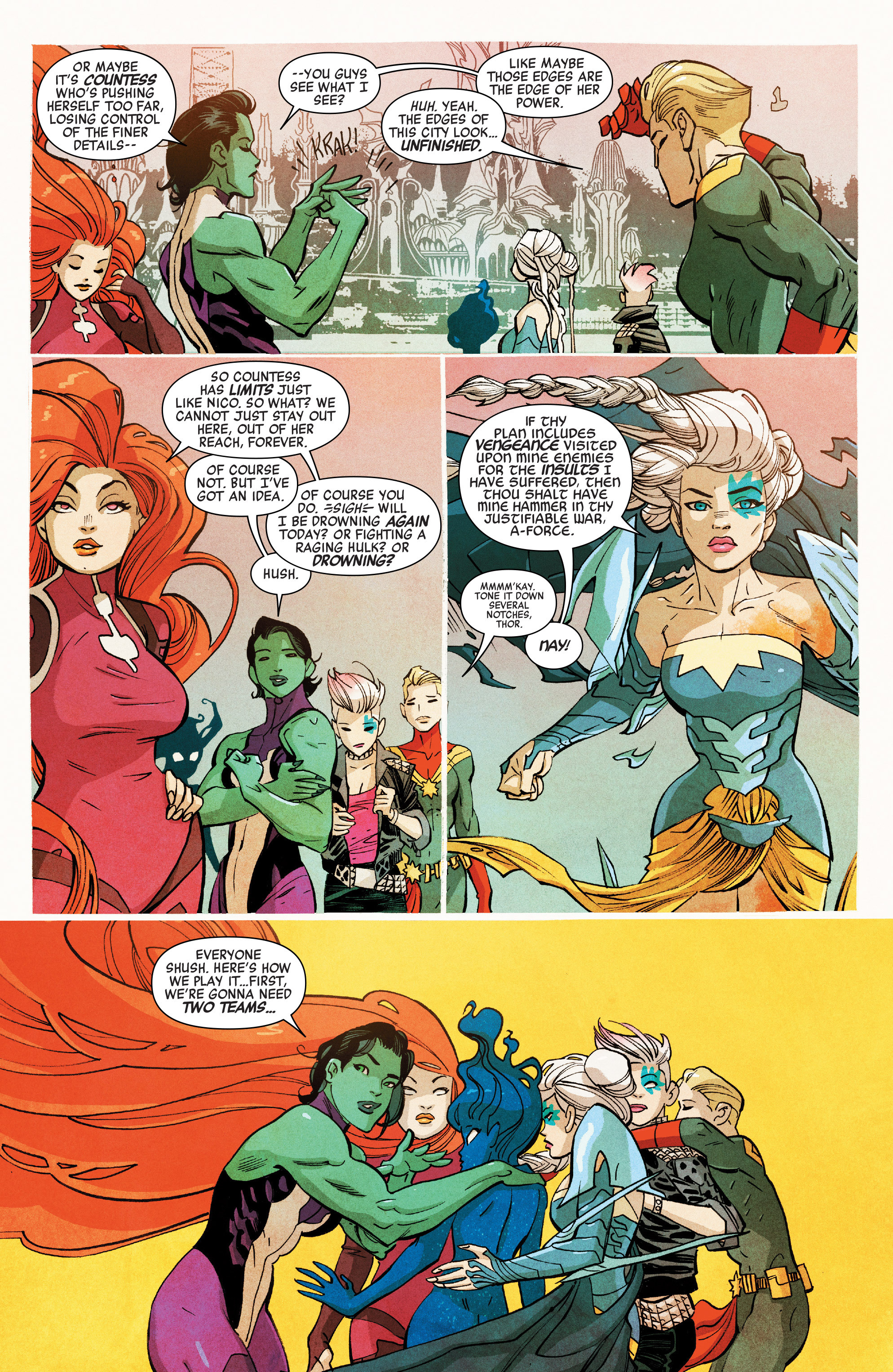 Read online A-Force (2016) comic -  Issue #7 - 5