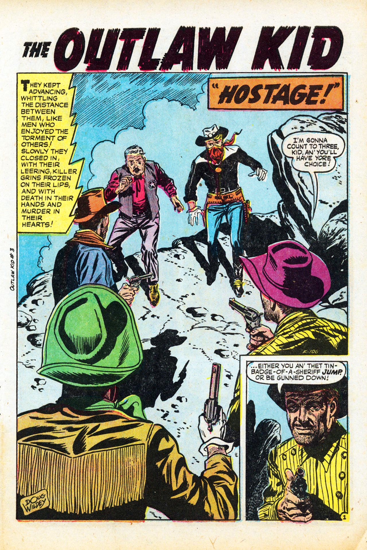 Read online The Outlaw Kid (1954) comic -  Issue #3 - 3