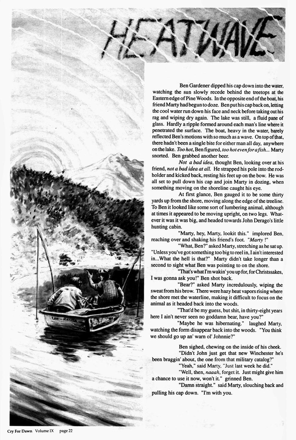 Read online Cry for Dawn comic -  Issue #9 - 25