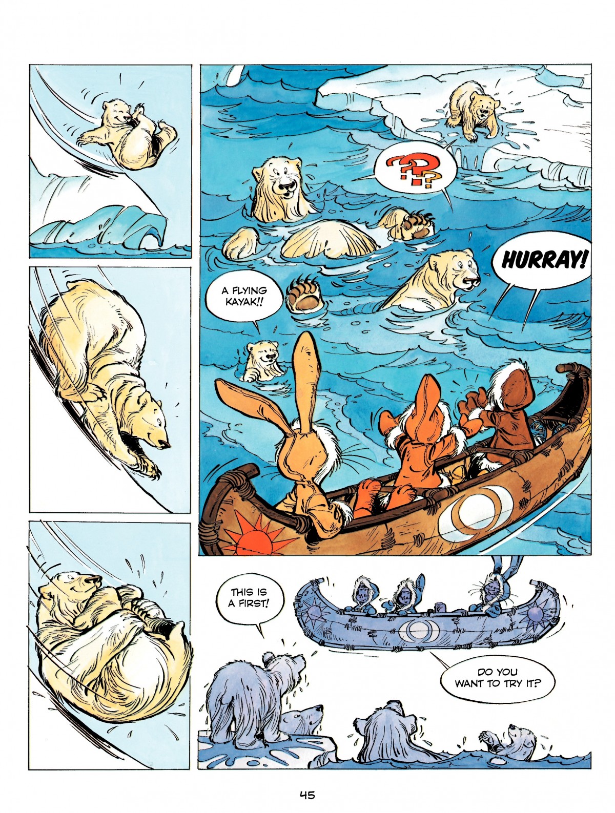 Read online Yakari comic -  Issue #11 - 45