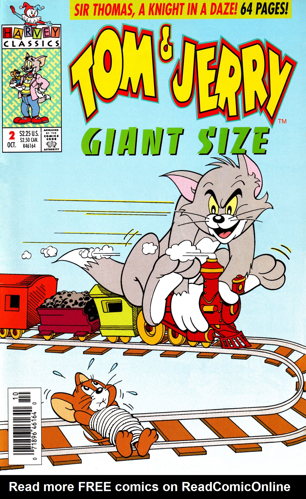Read online Tom and Jerry Giant Size comic -  Issue #2 - 1