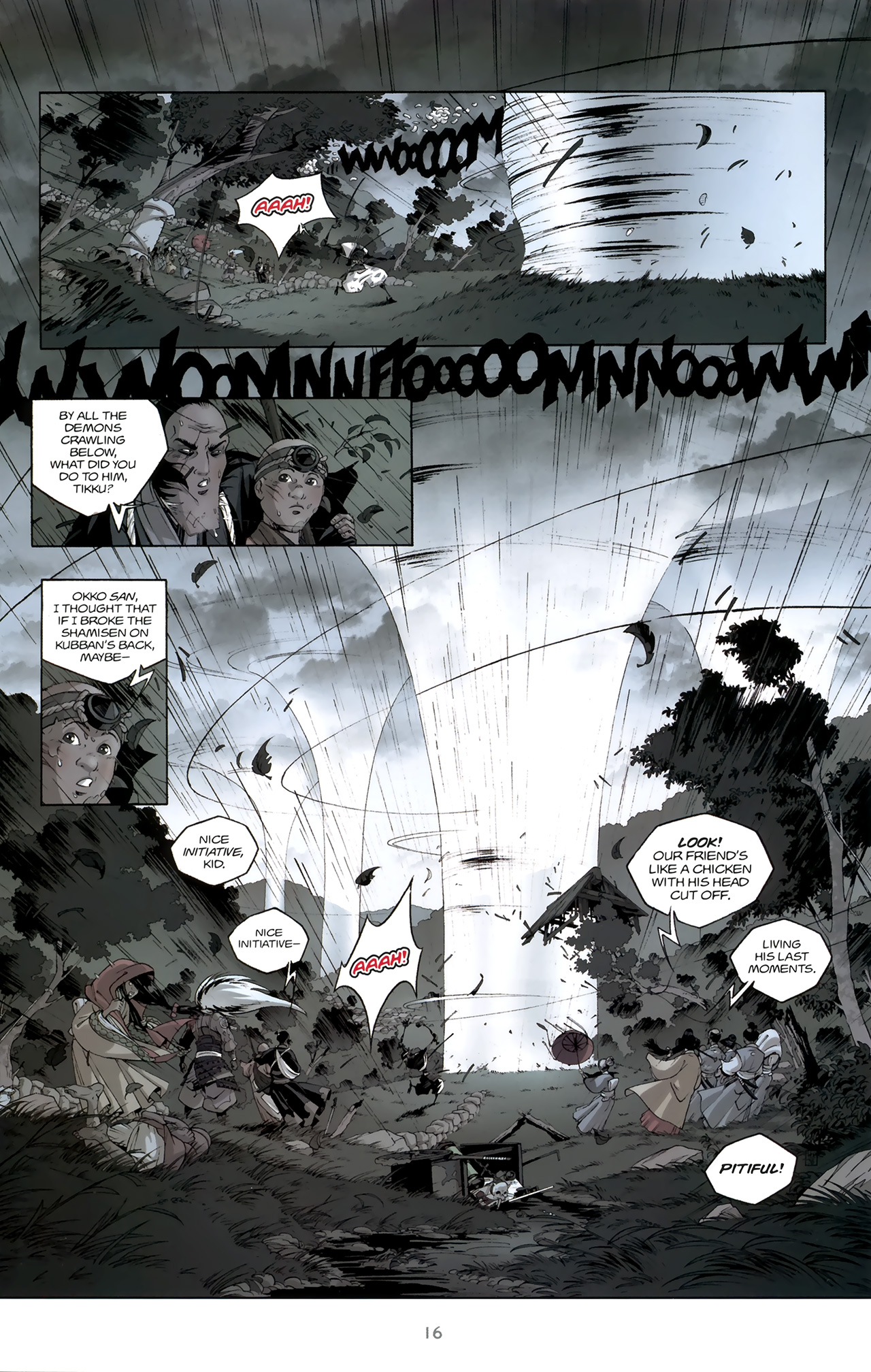 Read online Okko: The Cycle of Air comic -  Issue #4 - 16