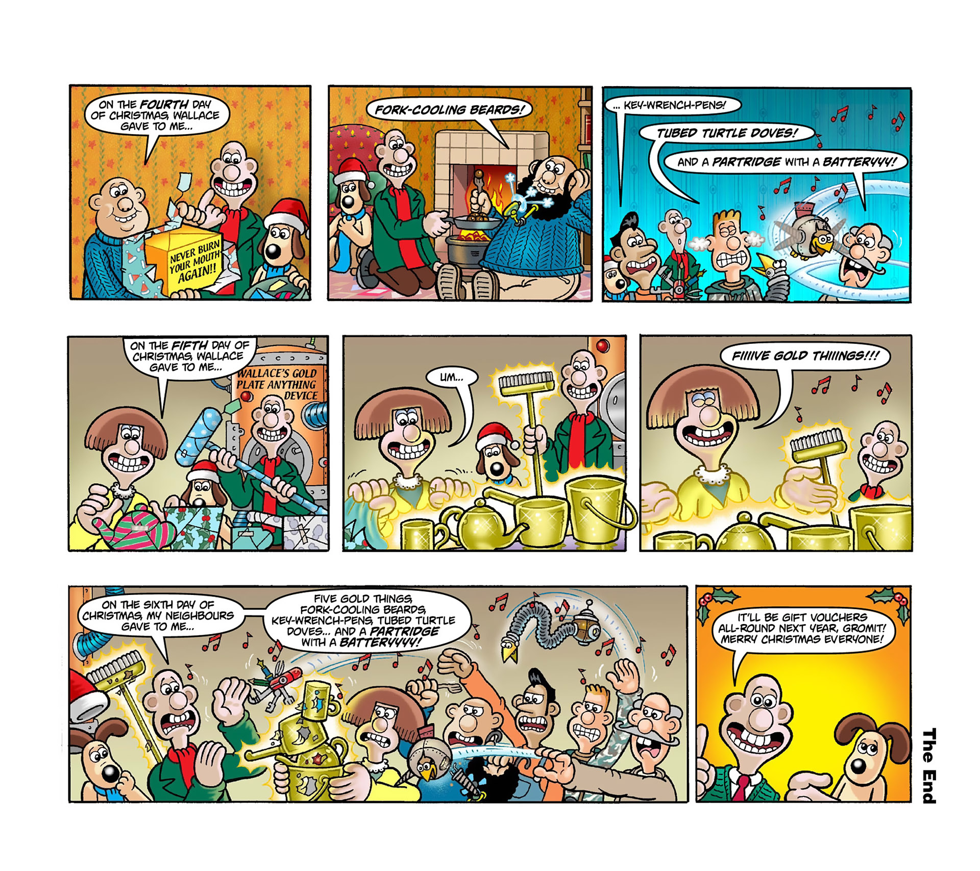 Read online Wallace & Gromit Dailies comic -  Issue #4 - 15
