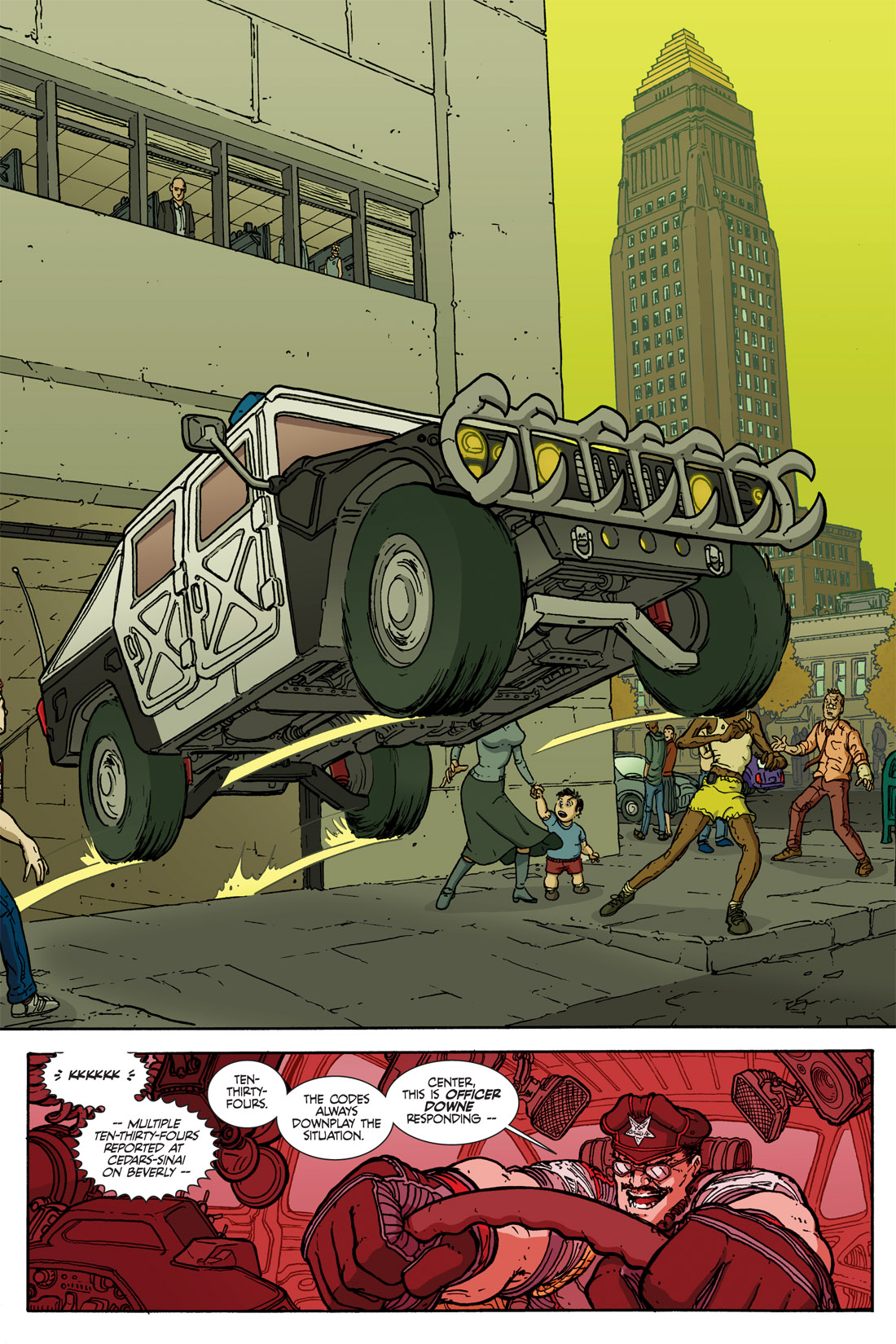 Read online Officer Downe: Bigger, Better, Bastard Edition comic -  Issue # TPB - 23