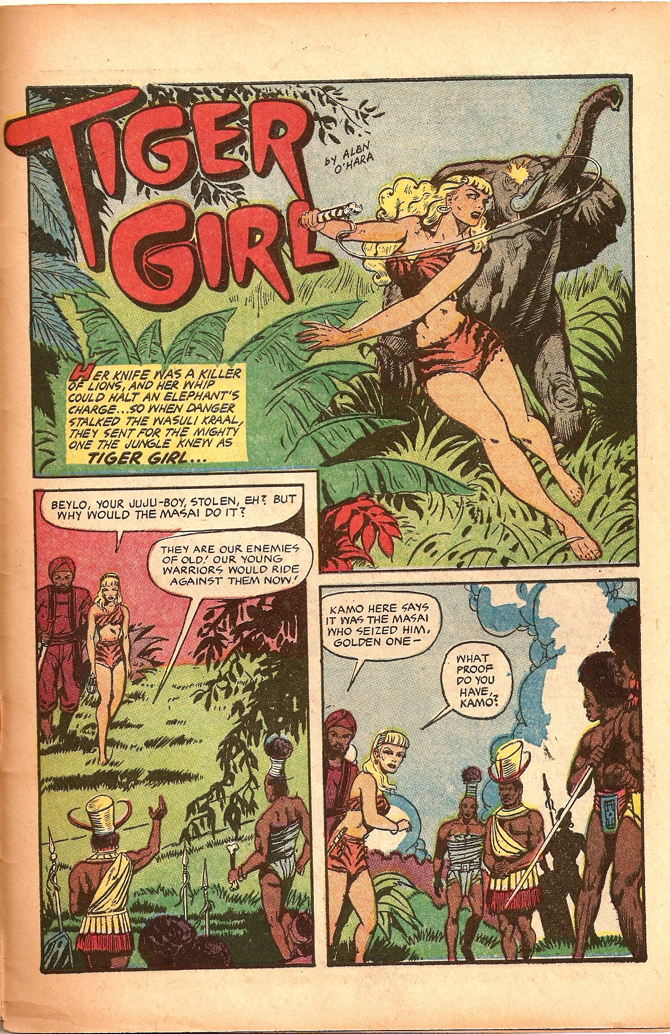 Read online Jungle Comics comic -  Issue #154 - 29