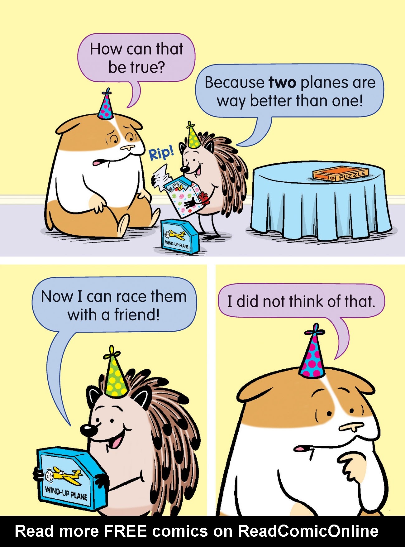 Read online Hello, Hedgehog! comic -  Issue #6 - 34