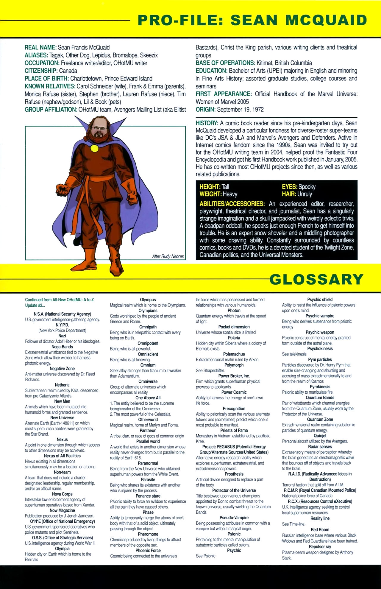 Read online Mighty Avengers: Most Wanted Files comic -  Issue # Full - 51