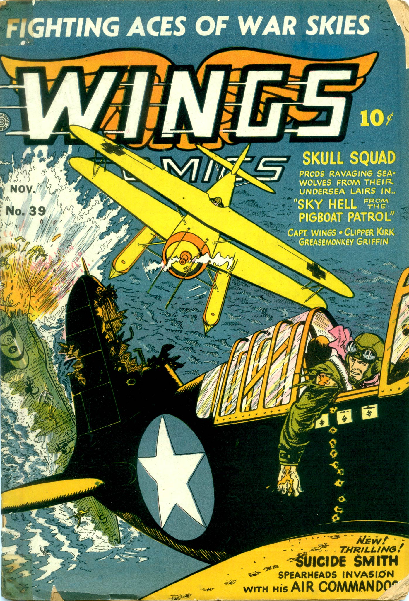 Read online Wings Comics comic -  Issue #39 - 1