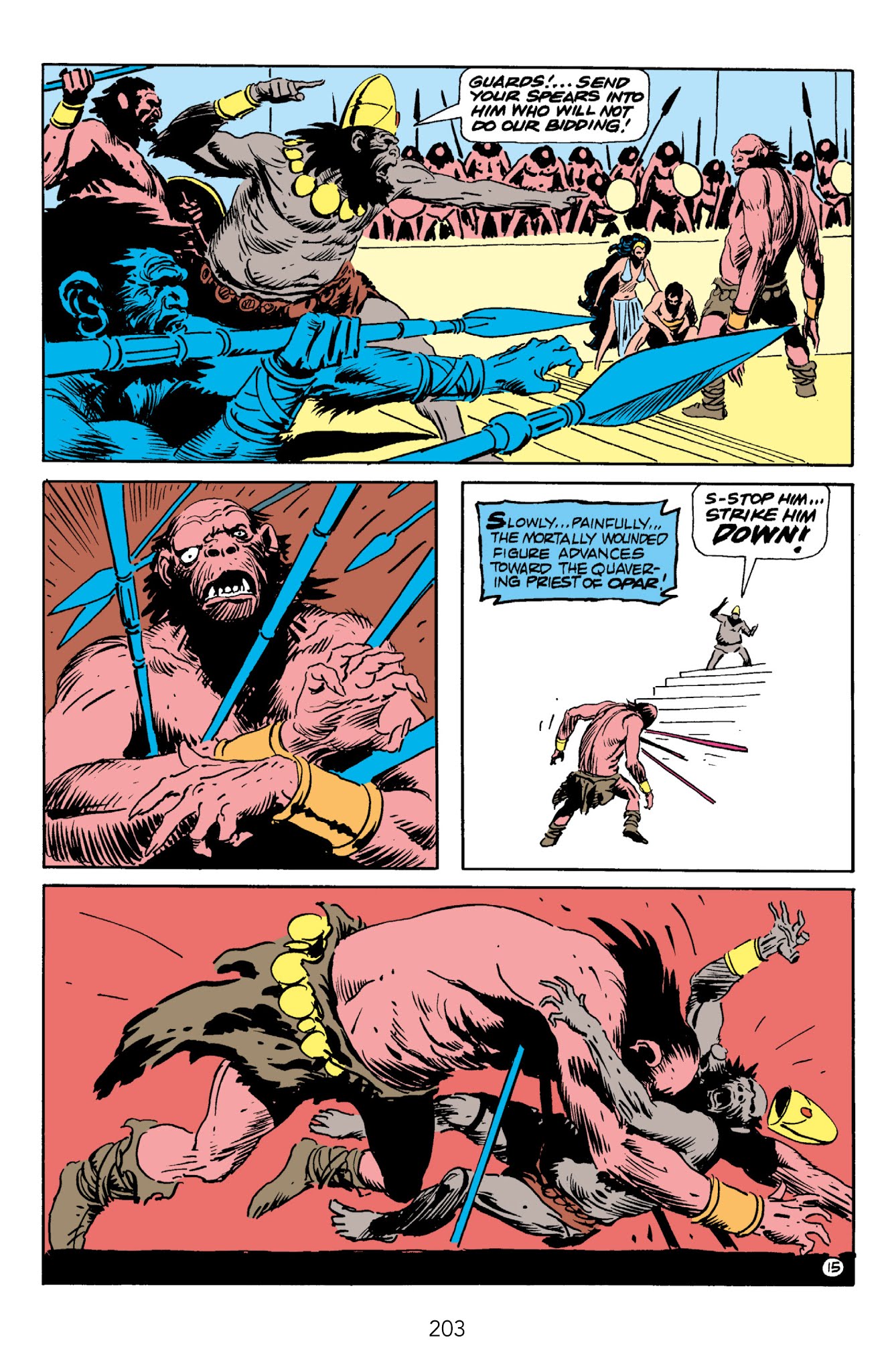 Read online Edgar Rice Burroughs' Tarzan The Joe Kubert Years comic -  Issue # TPB 2 (Part 2) - 96