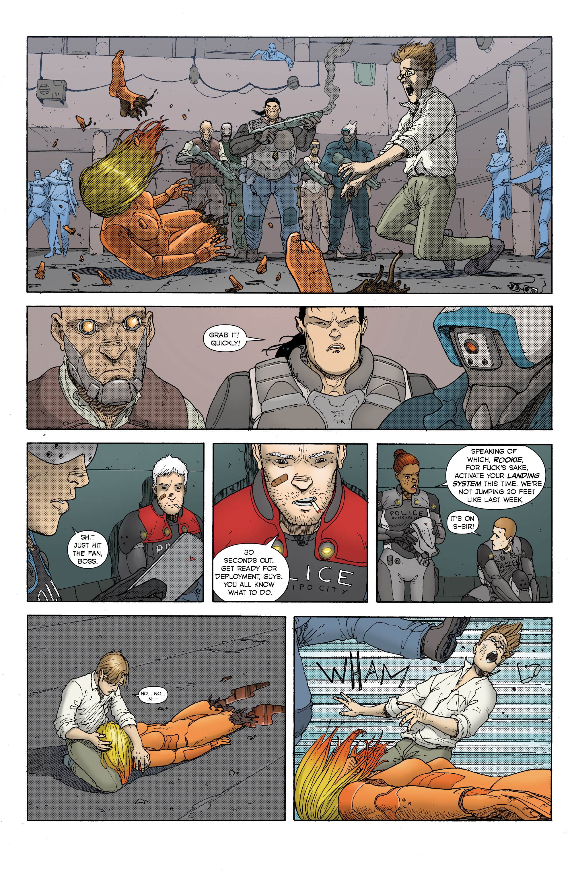 Read online Man Plus comic -  Issue #3 - 16