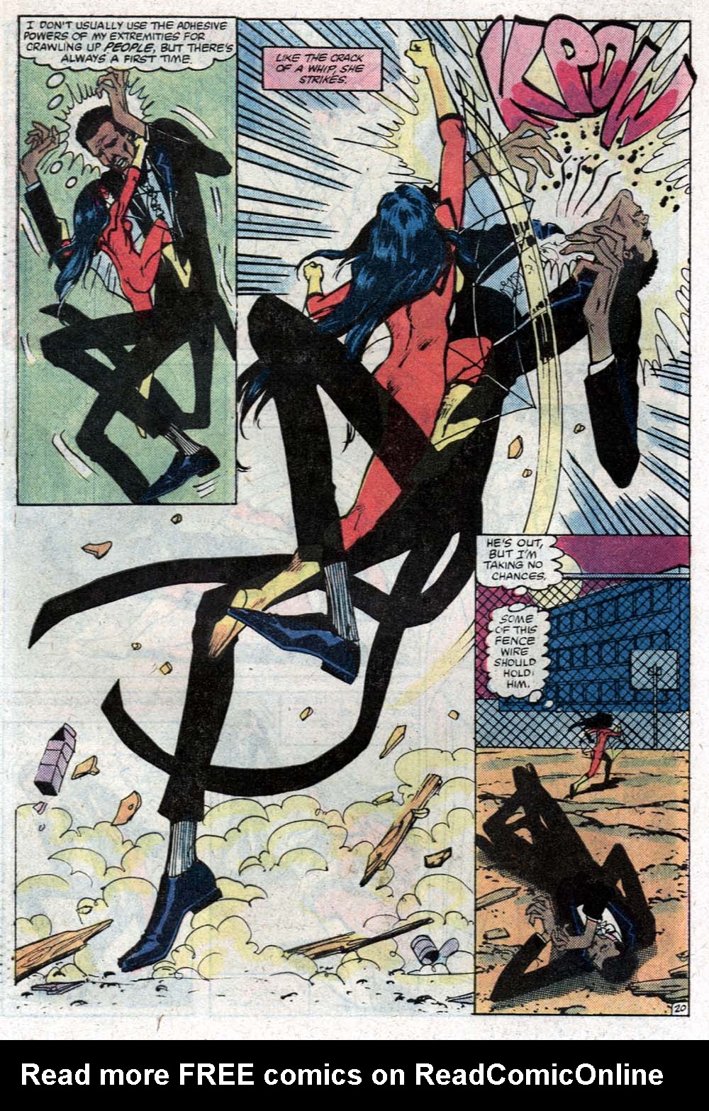 Read online Spider-Woman (1978) comic -  Issue #47 - 21