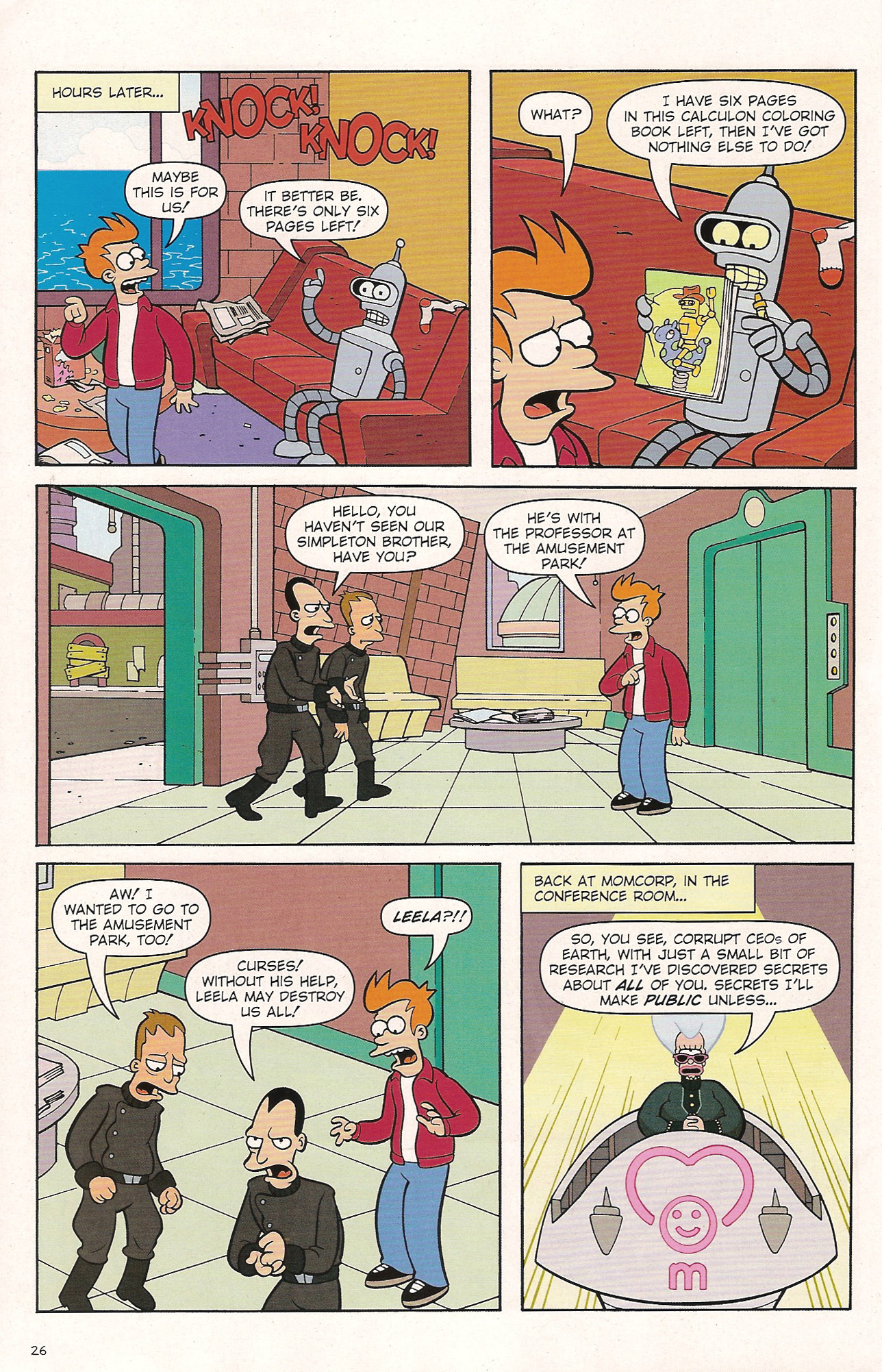 Read online Futurama Comics comic -  Issue #50a - 21