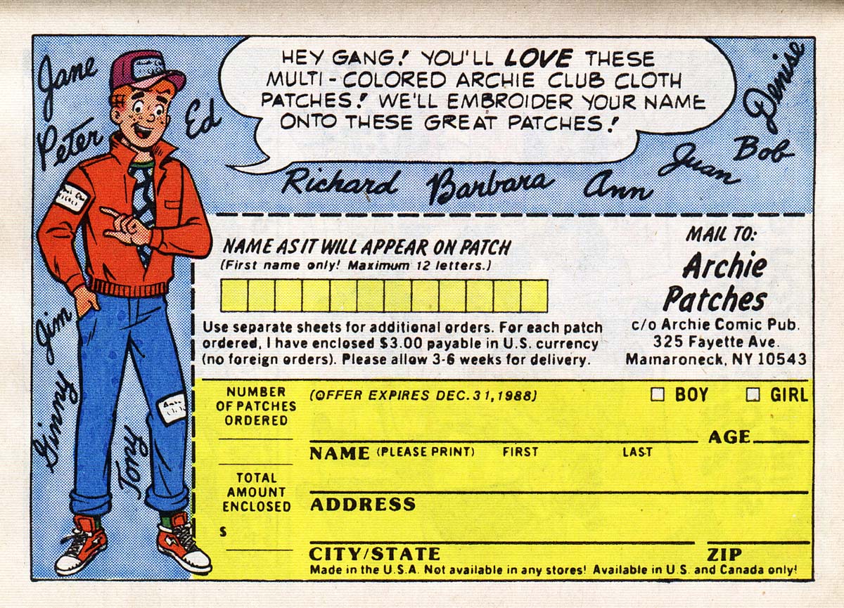 Read online Little Archie Comics Digest Magazine comic -  Issue #34 - 110