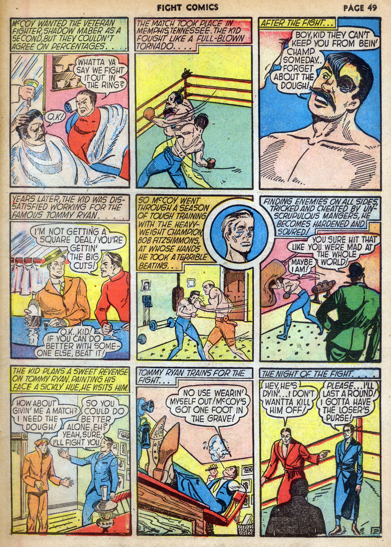 Read online Fight Comics comic -  Issue #8 - 51