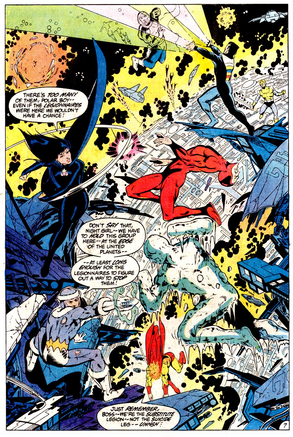 Read online Legion of Super-Heroes (1980) comic -  Issue #294 - 8