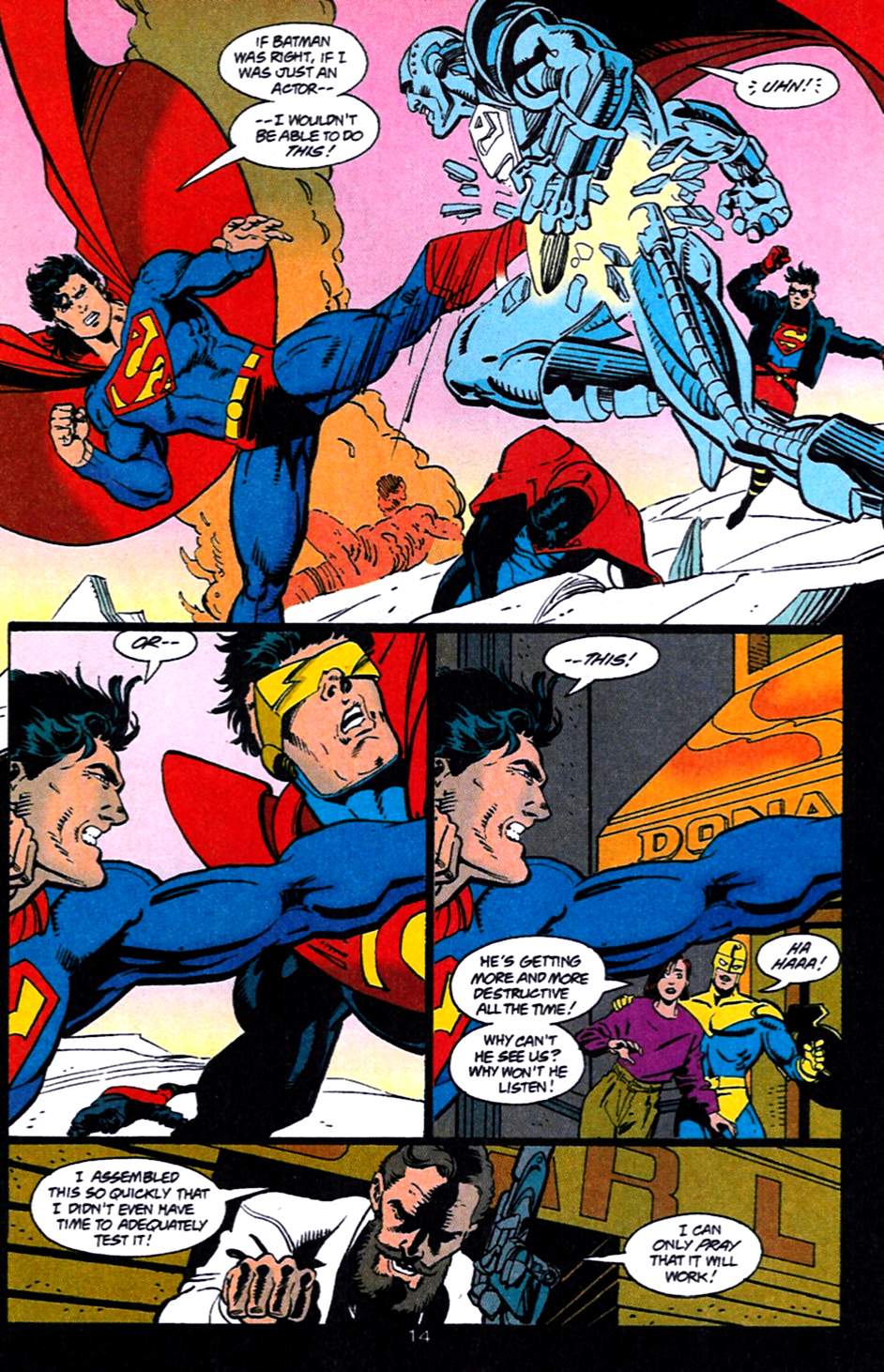 Read online Superman (1987) comic -  Issue #96 - 15