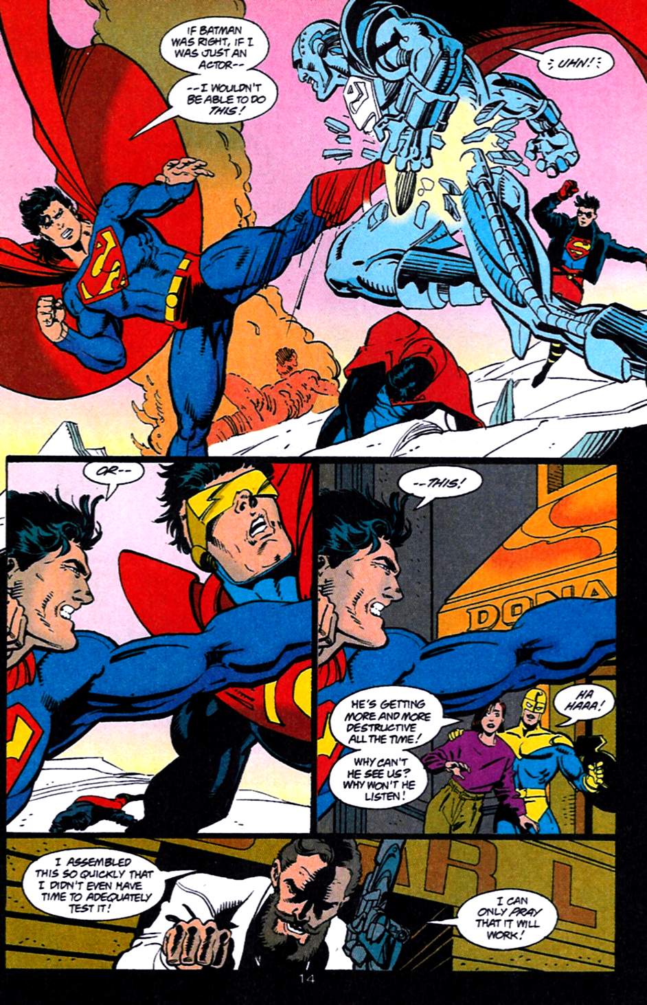 Read online Superman (1987) comic -  Issue #96 - 15