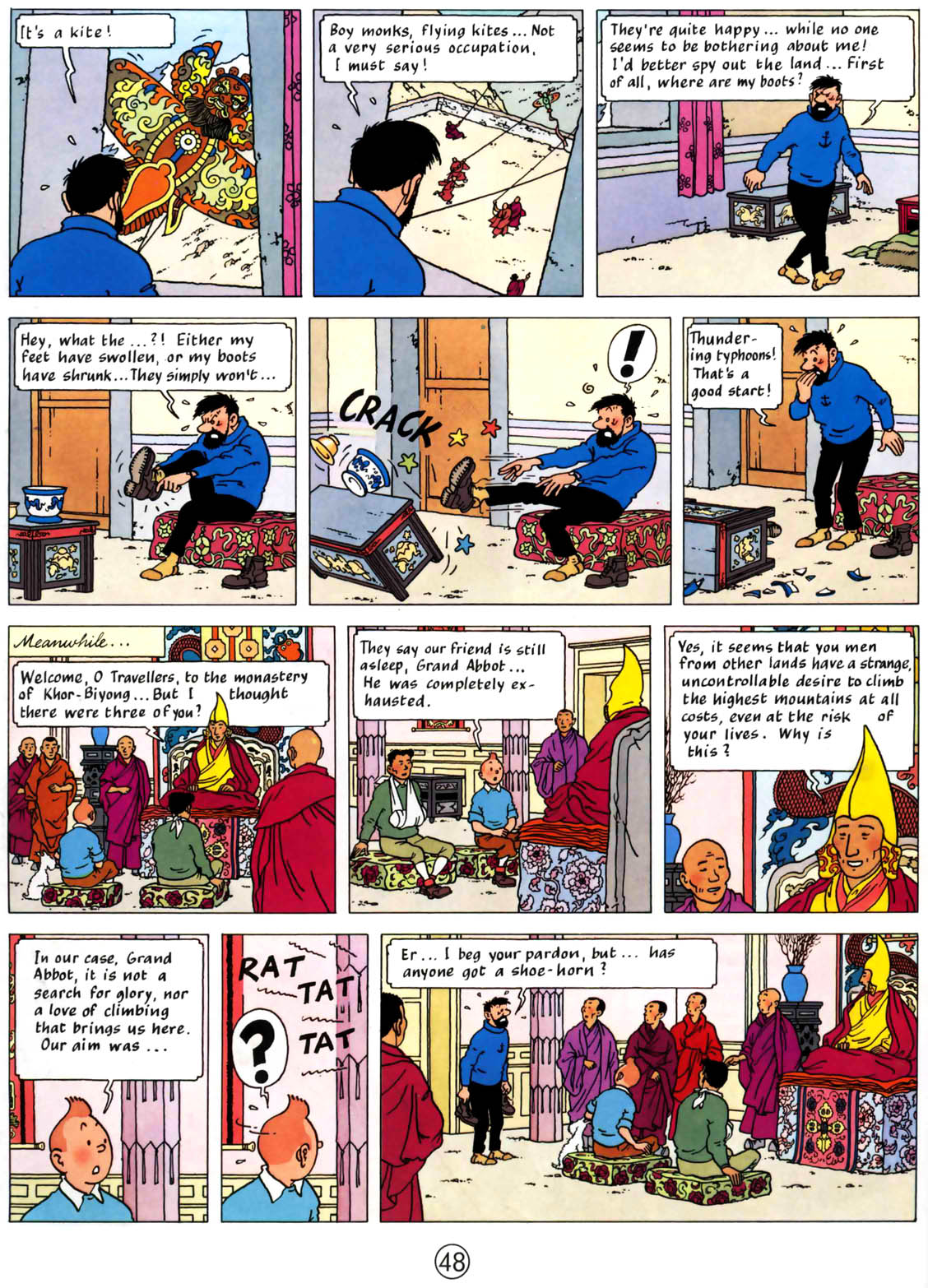 Read online The Adventures of Tintin comic -  Issue #20 - 52