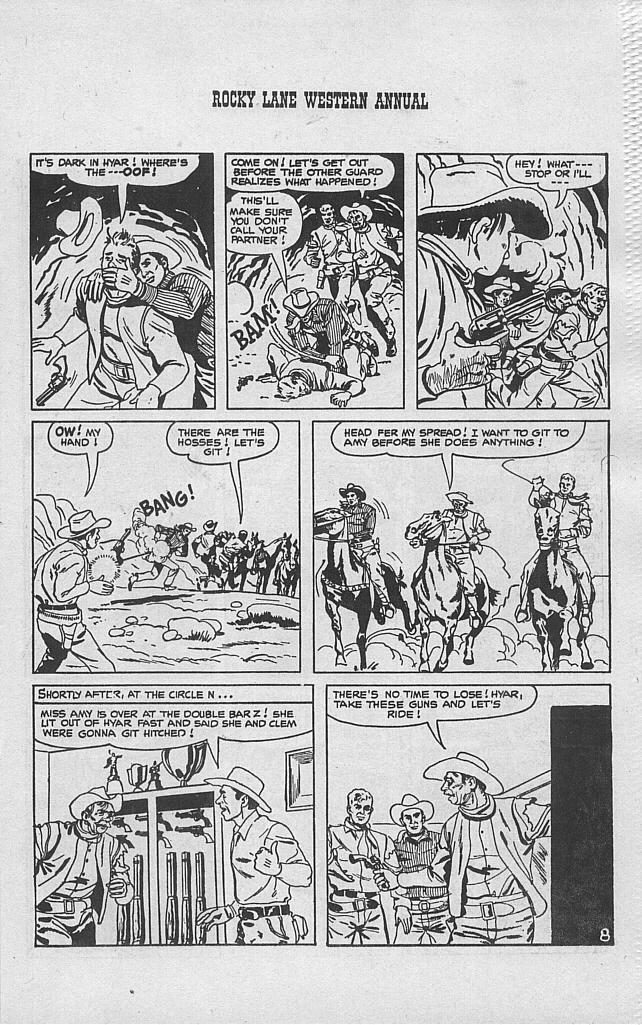 Rocky Lane Western Annual issue Full - Page 11