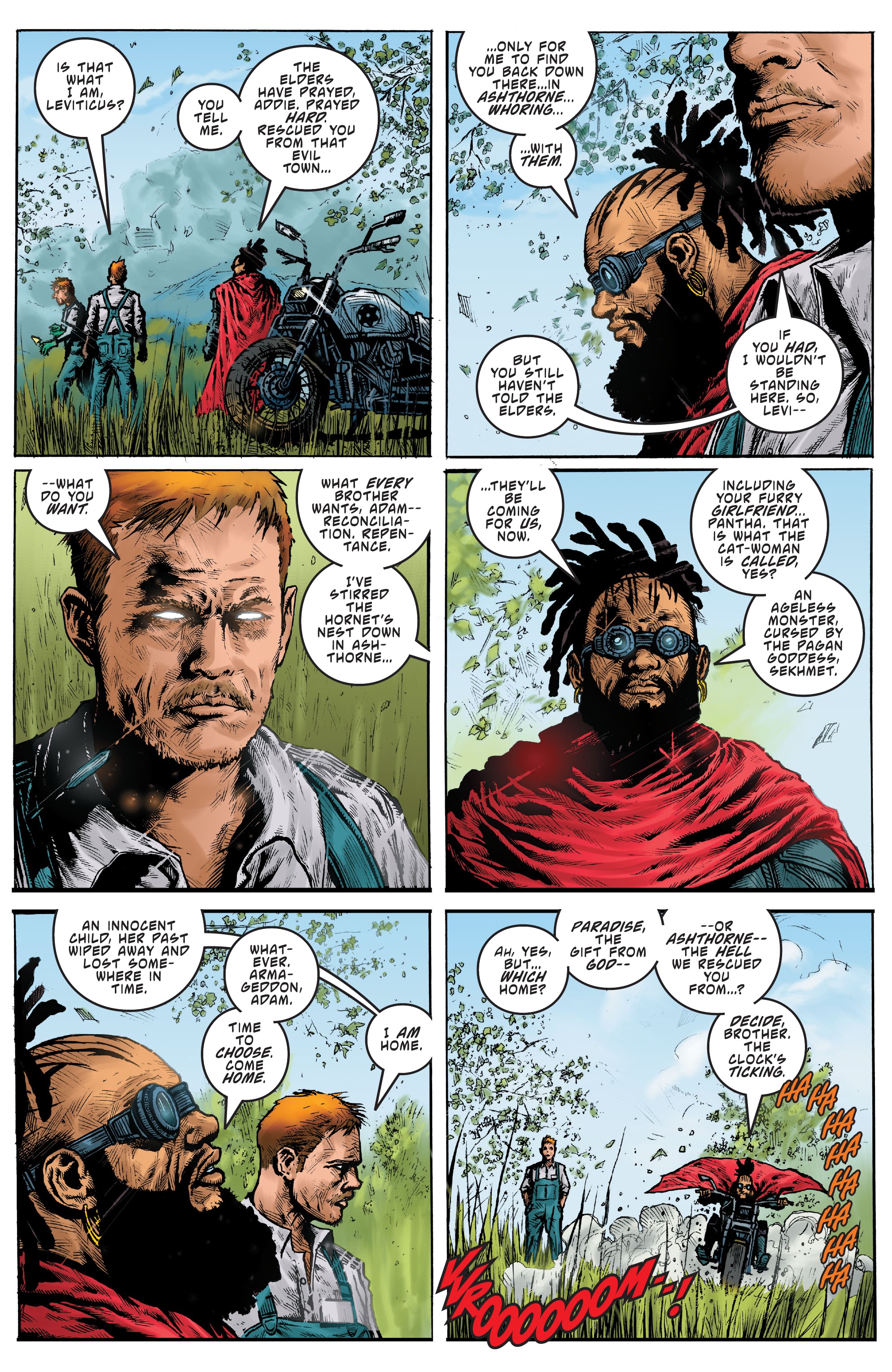 Read online Sacred Six comic -  Issue #10 - 15