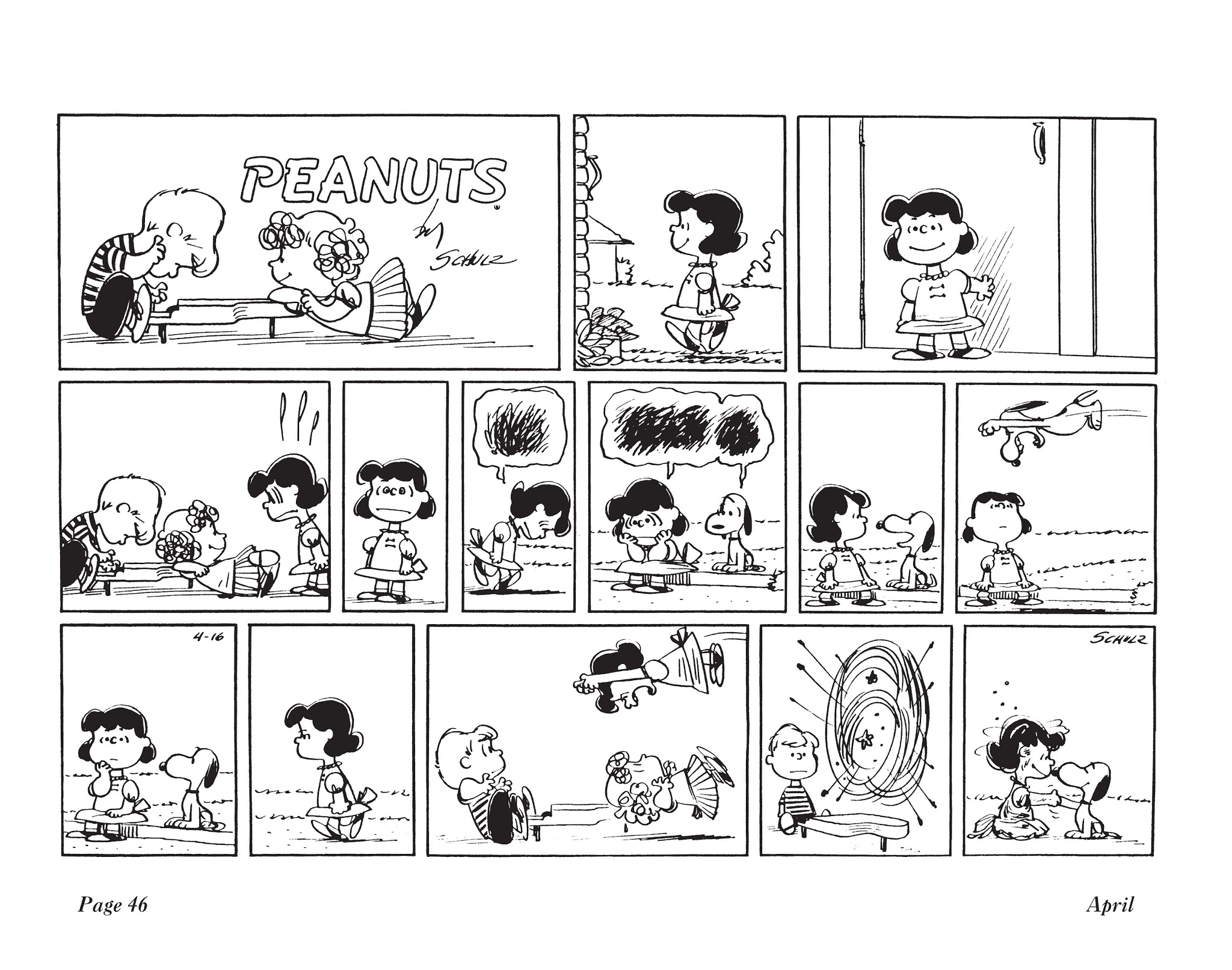 Read online The Complete Peanuts comic -  Issue # TPB 6 - 61