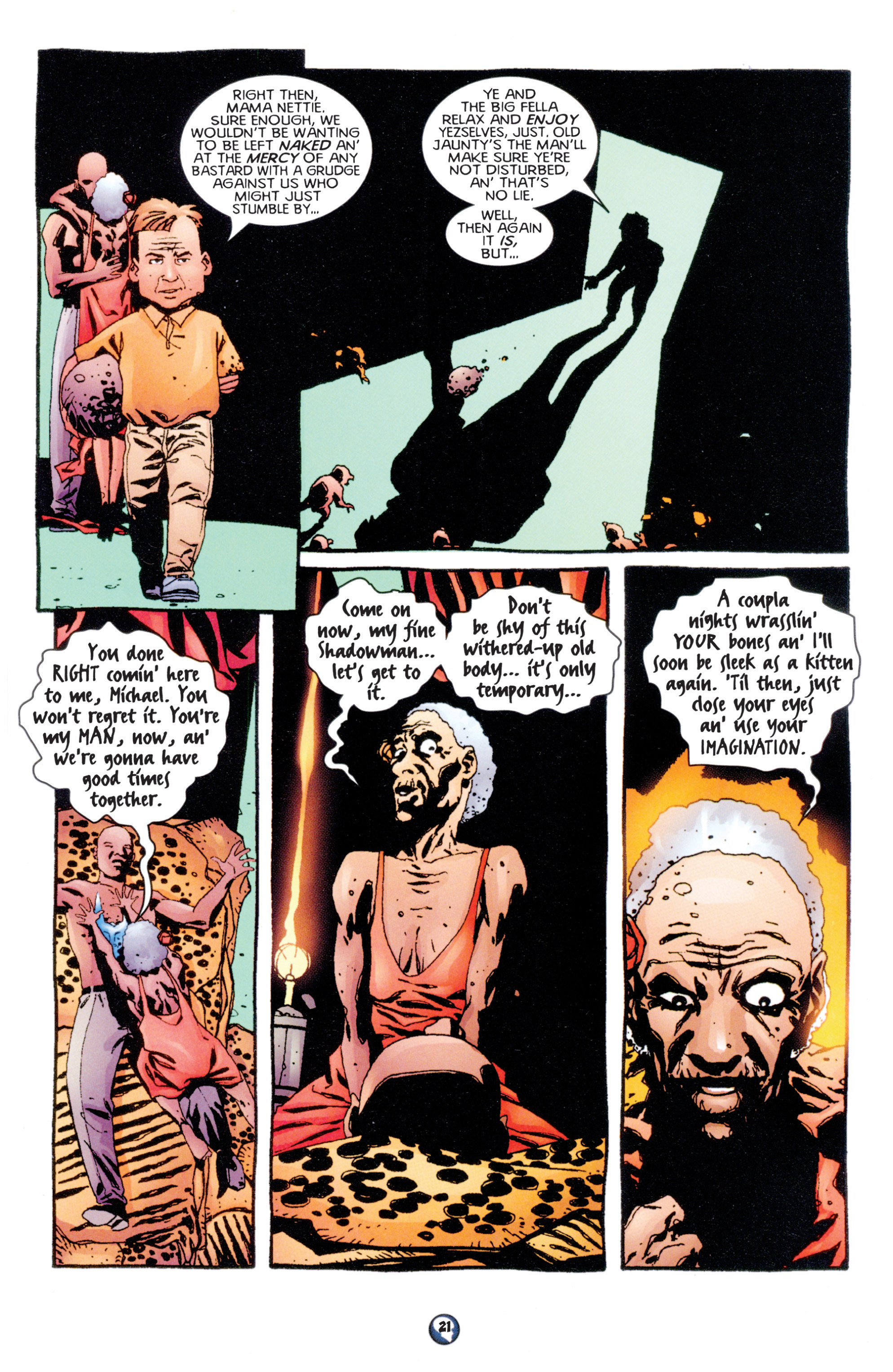 Read online Shadowman (1997) comic -  Issue #7 - 17
