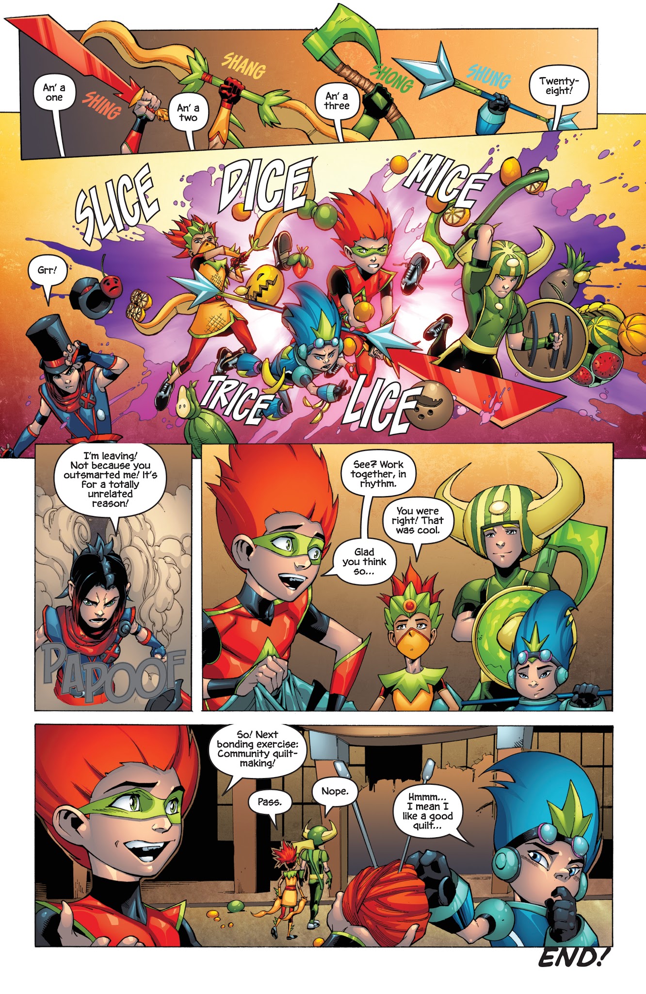 Read online Fruit Ninja comic -  Issue #1 - 23