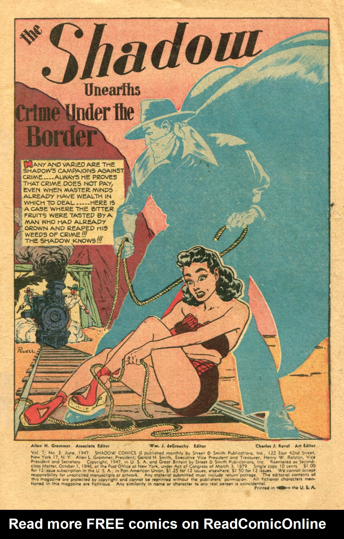 Read online Shadow Comics comic -  Issue #75 - 2