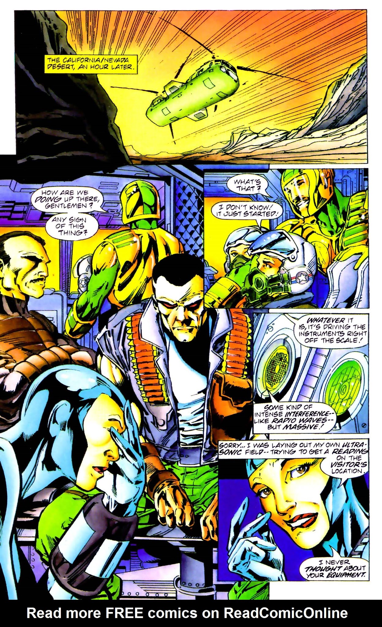Read online The Visitor vs. the Valiant Universe comic -  Issue #2 - 7