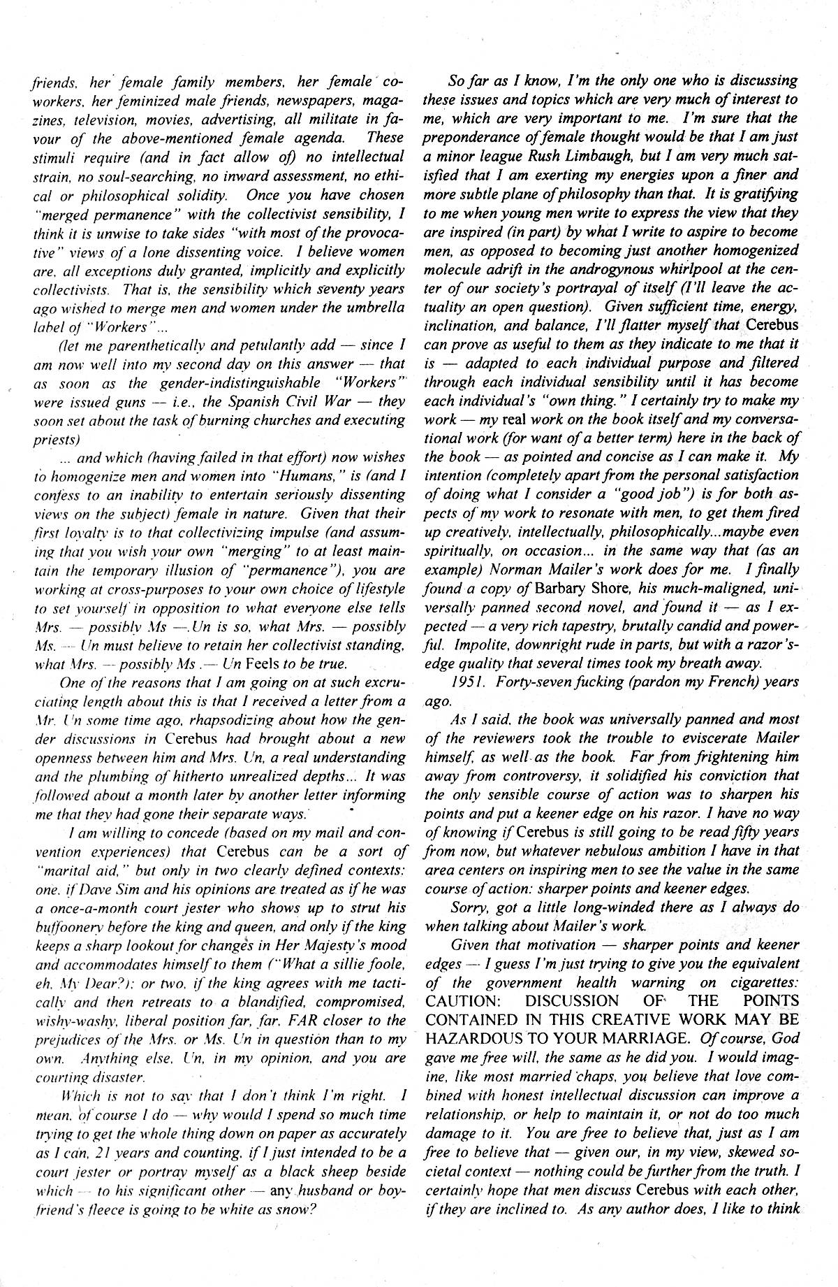 Read online Cerebus comic -  Issue #236 - 24