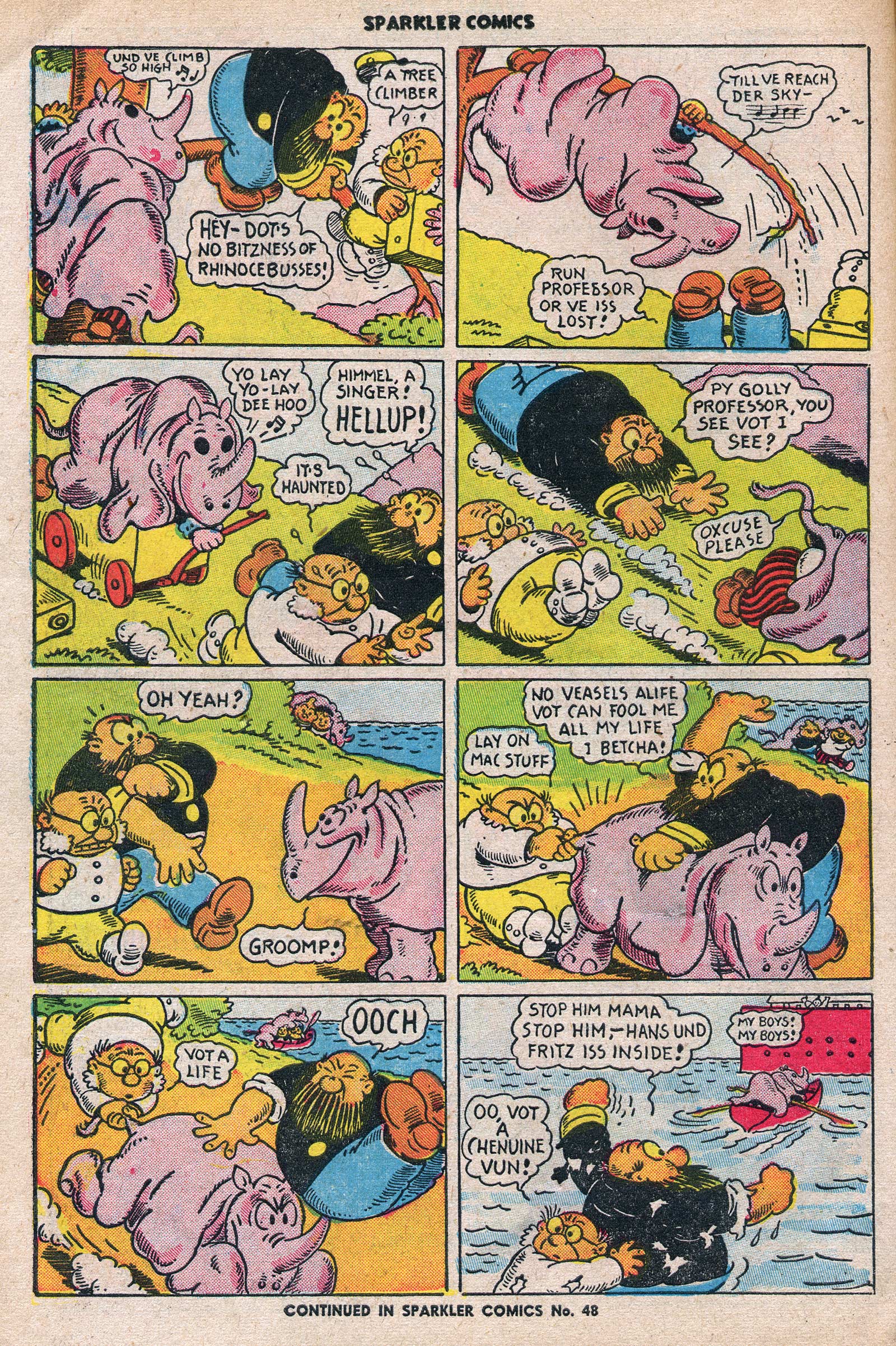 Read online Sparkler Comics comic -  Issue #47 - 30