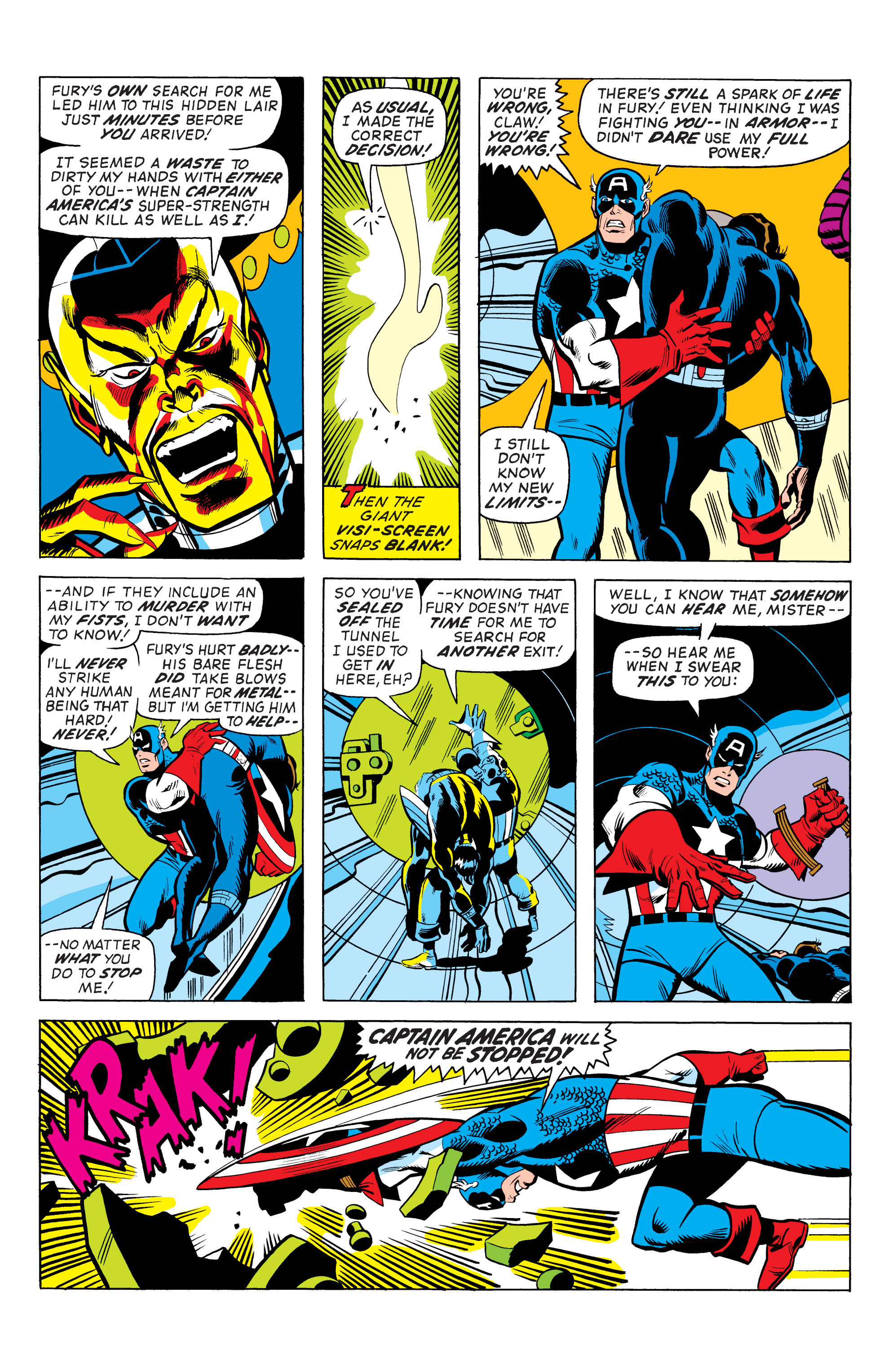 Read online Marvel Masterworks: Captain America comic -  Issue # TPB 8 (Part 2) - 34